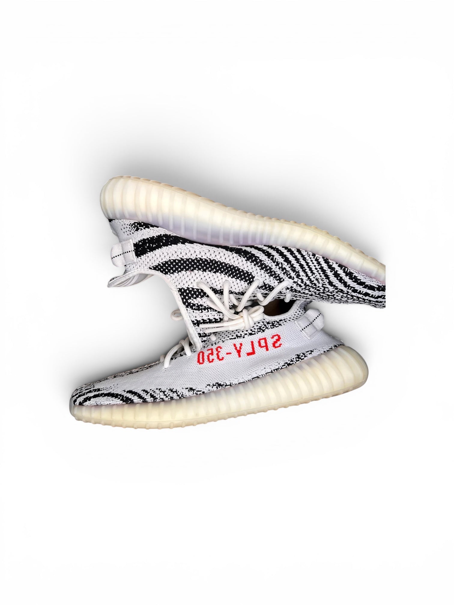 Size 12 - Adidas Yeezy 350 Zebra (2022) CP9654 – NASS