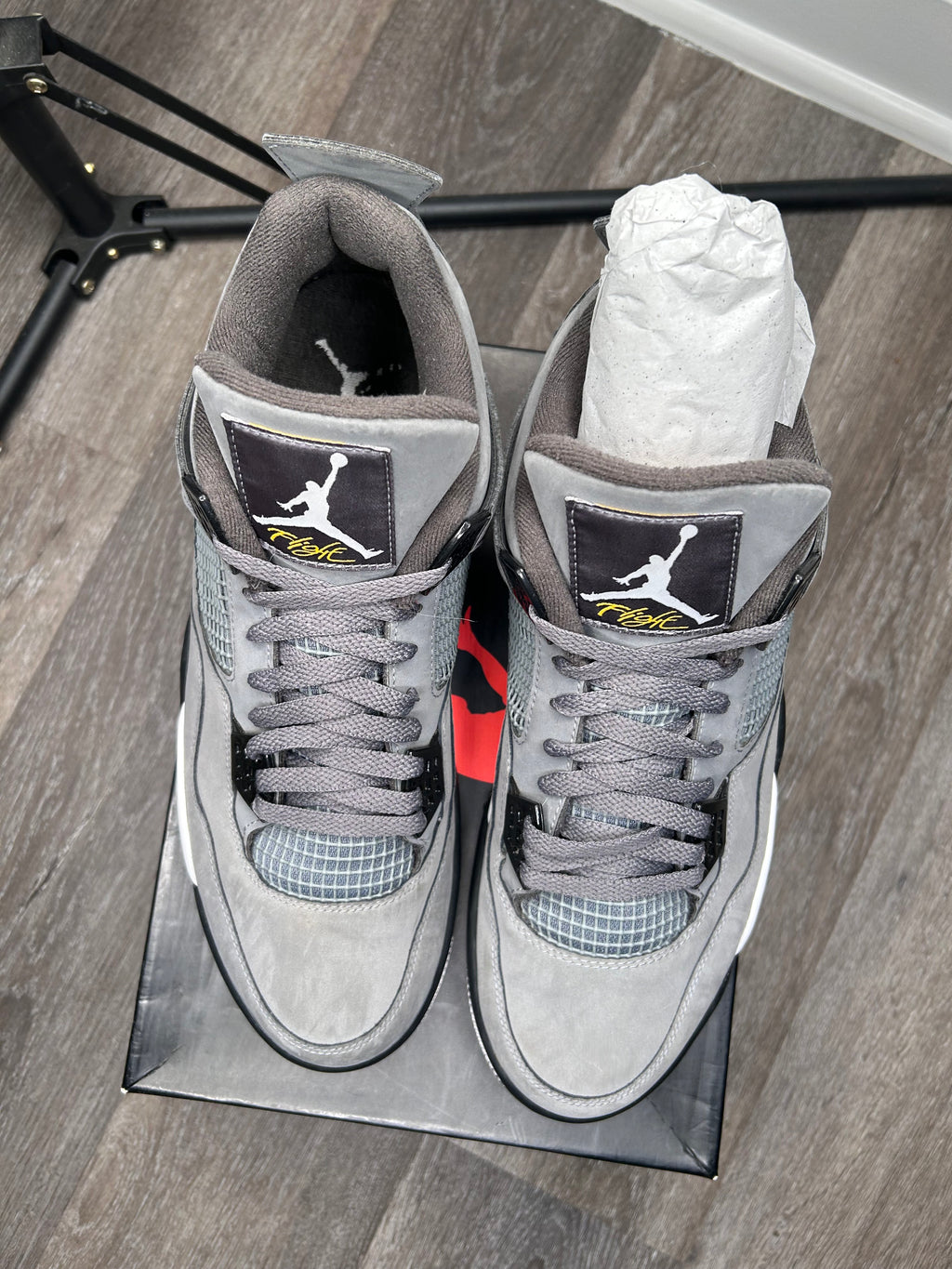 Size 13 Nike Jordan 4 Retro Cool Grey 2019 308497-007 Men’s