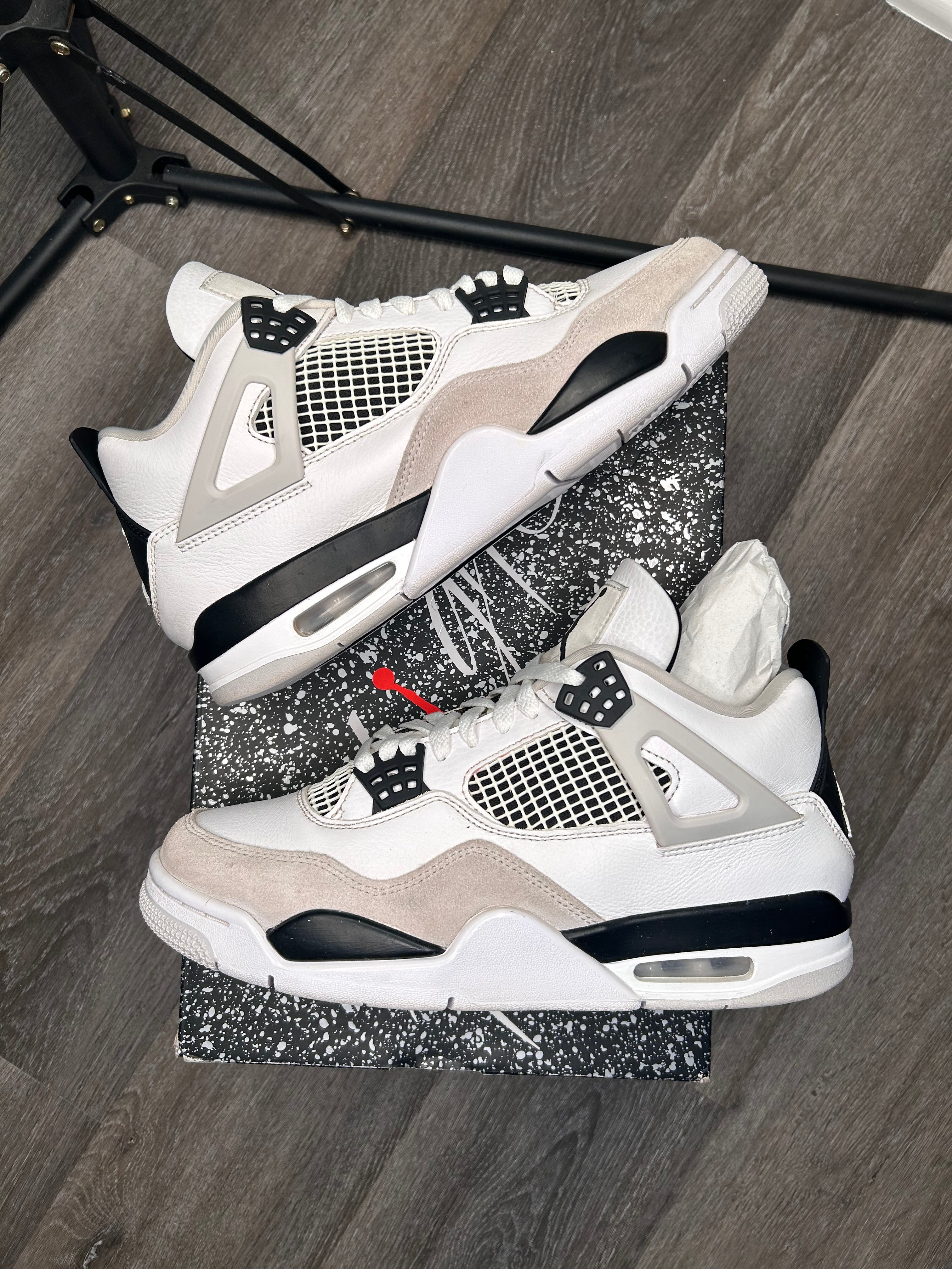 Size 8.5 - Jordan 4 Retro Military Black DH6927-111 Men's