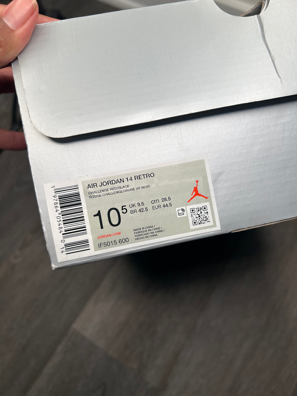 Size 10.5 - Jordan 14 Ferrari  (2025) IF5015-600