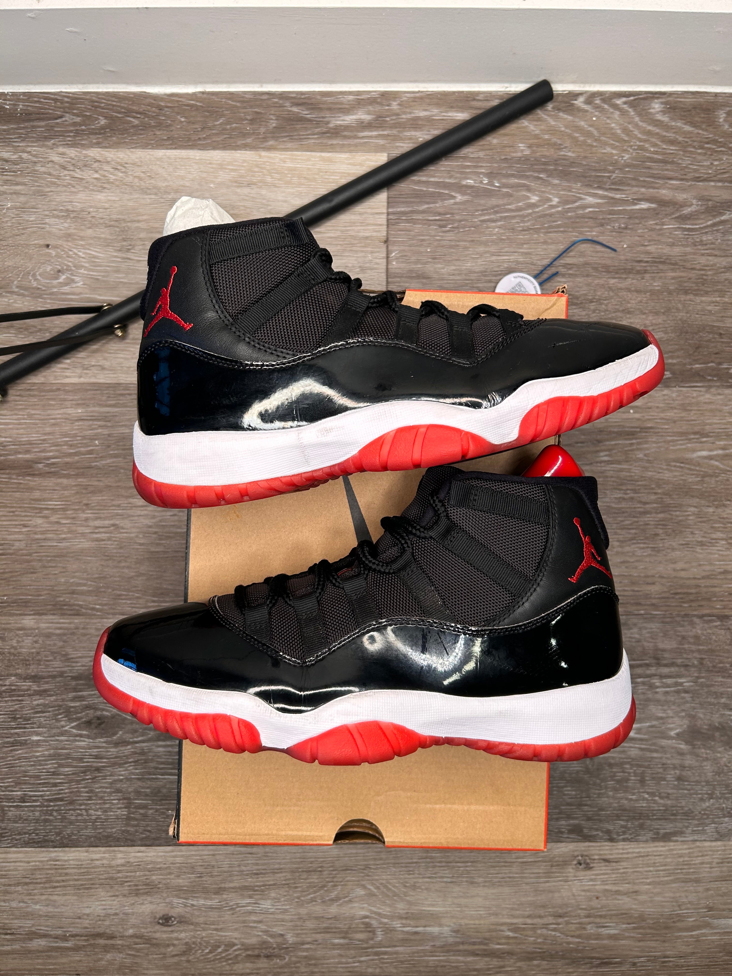 Nike Air Jordan 11 Bred (2019) Men's Size 9.5