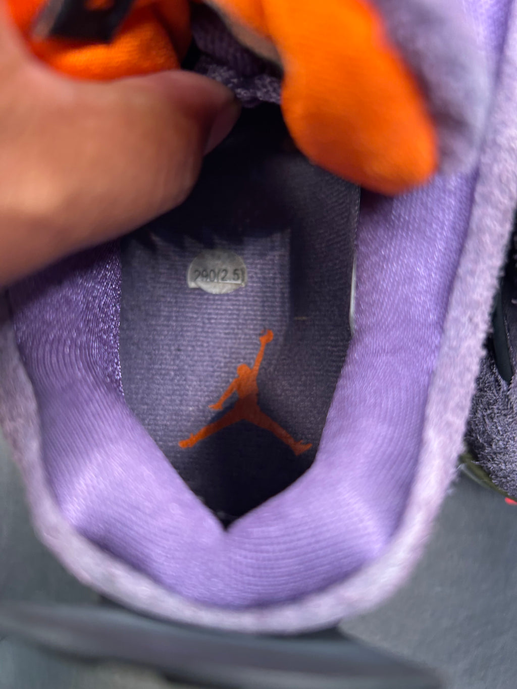 Size 12W/10.5M - Jordan 4 Canyon Purple (2022) AQ9129-500