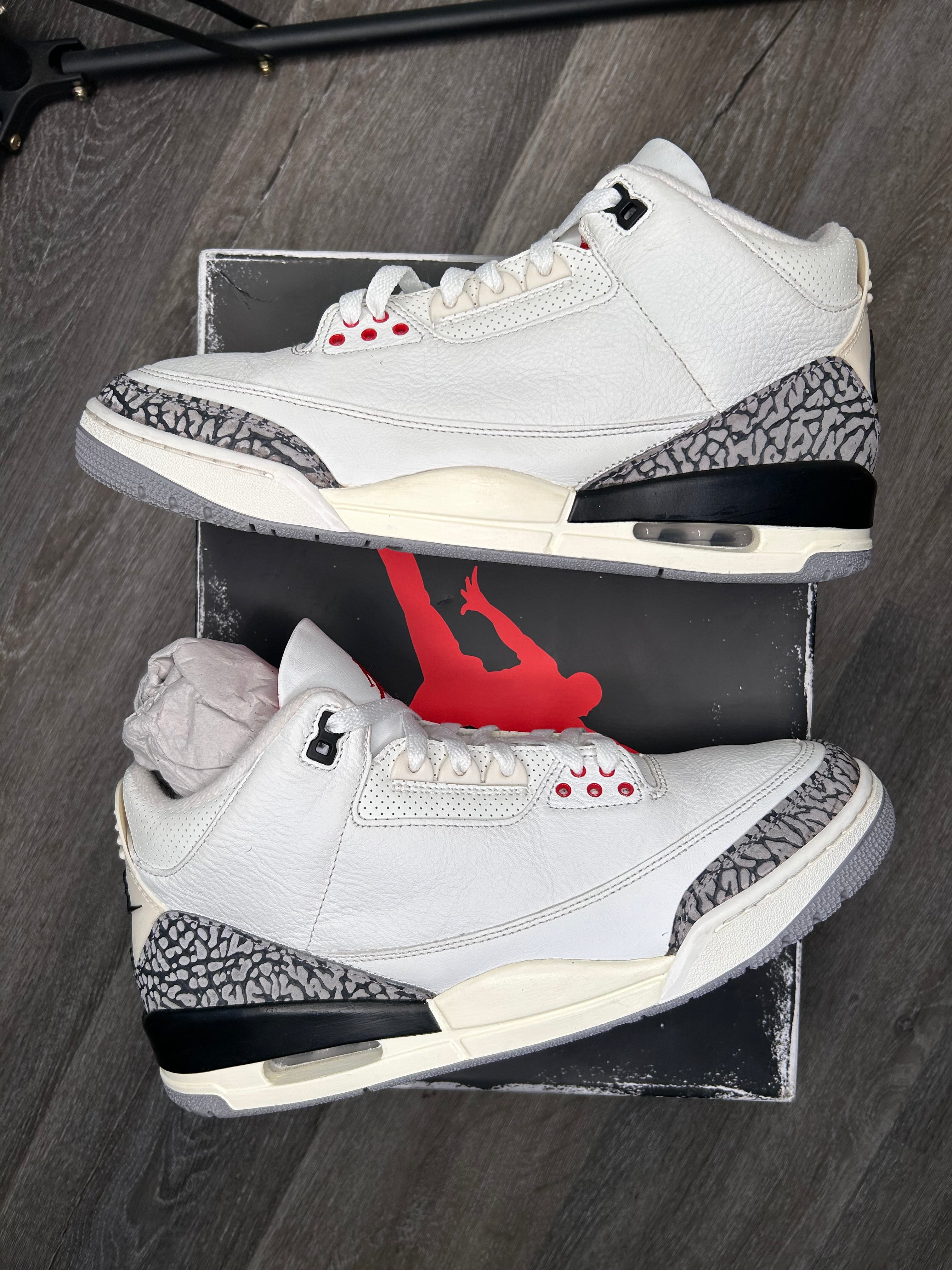 Size 11.5 - Jordan 3 White Cement Reimagined (2024) [DN3707-100]