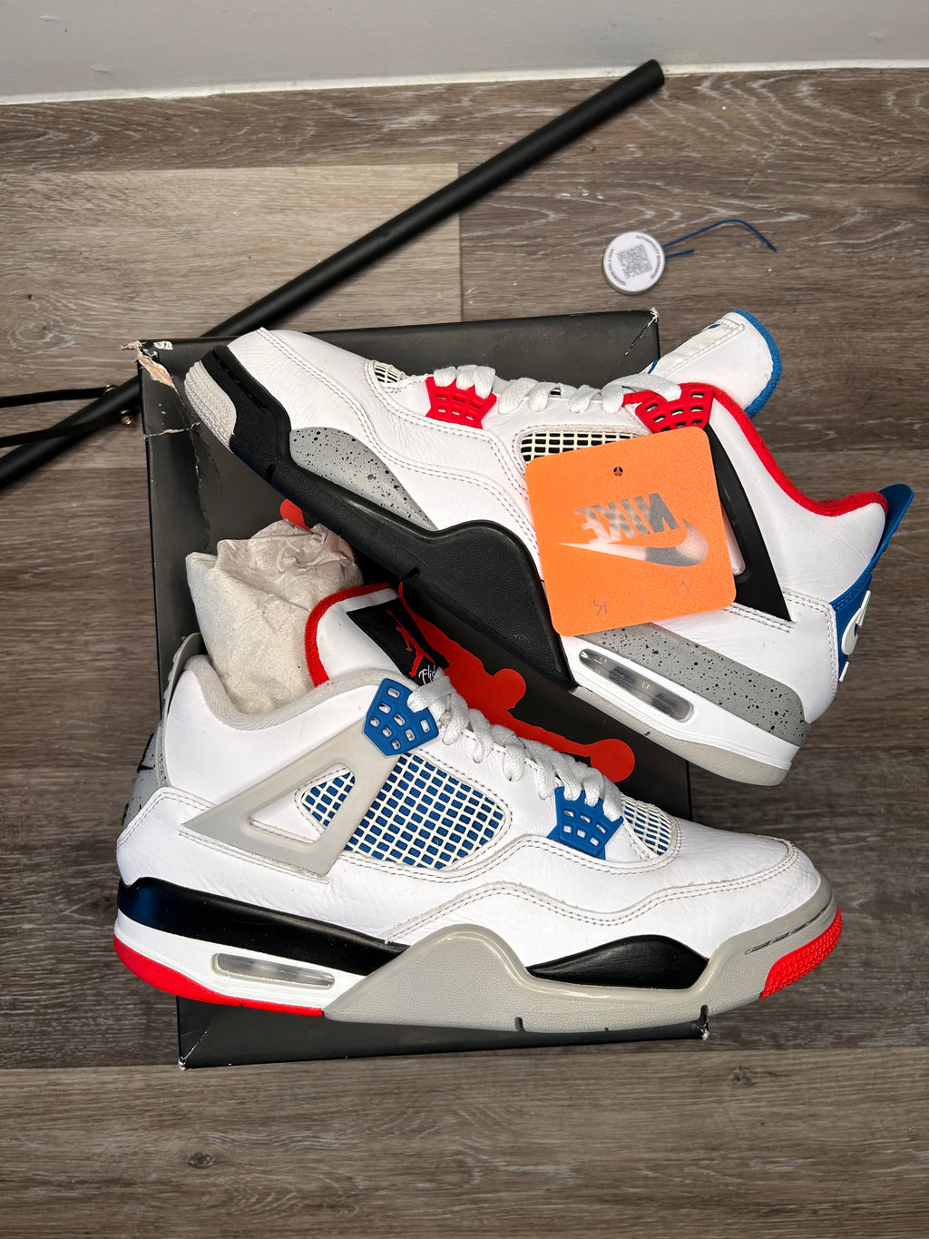 Size 10.5 - Air Jordan 4 Retro What The 4 (2019)