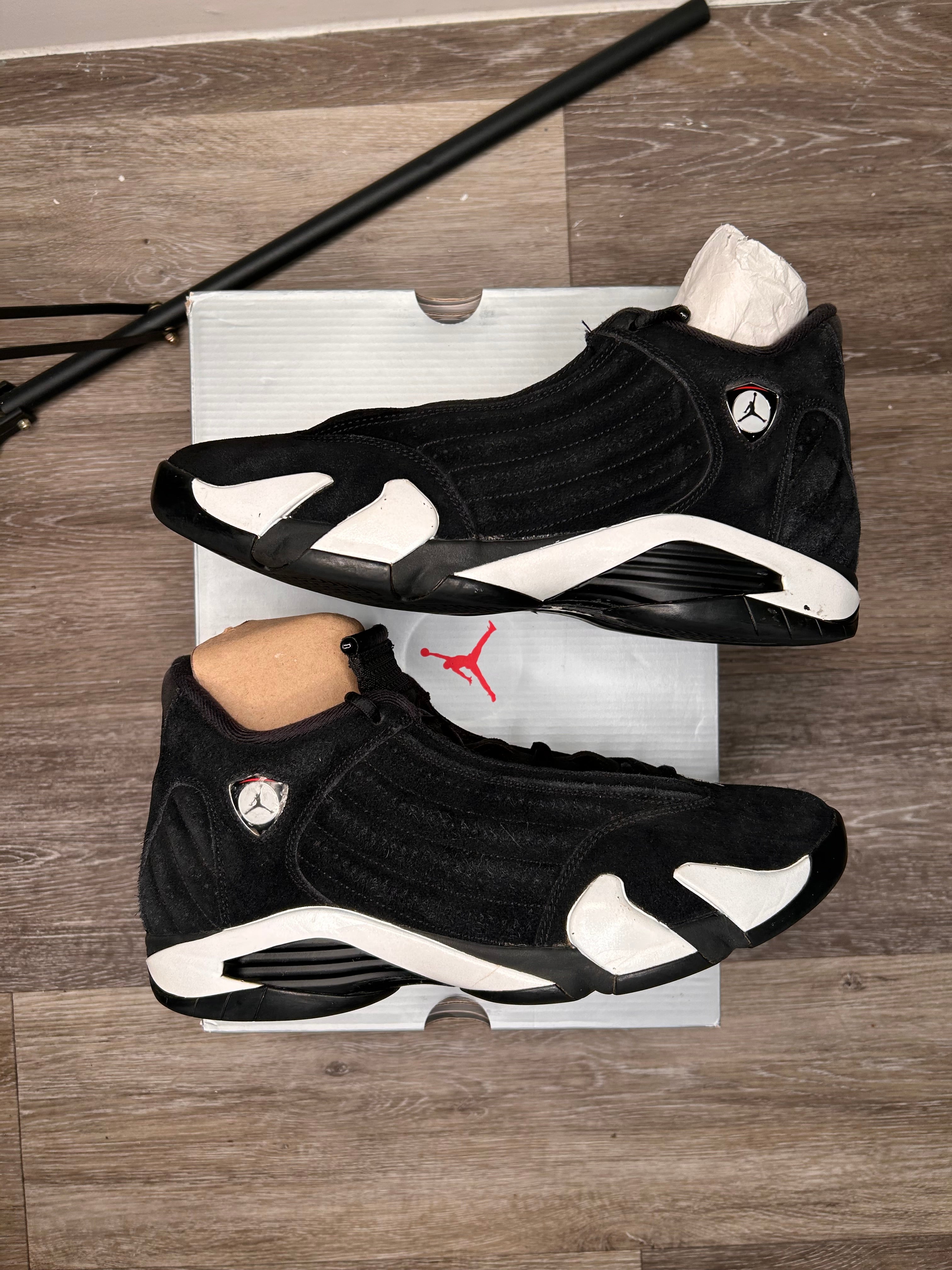 Size 11 Nike Air Retro Jordan 14 Retro Black White Panda 487471-016 (2023)