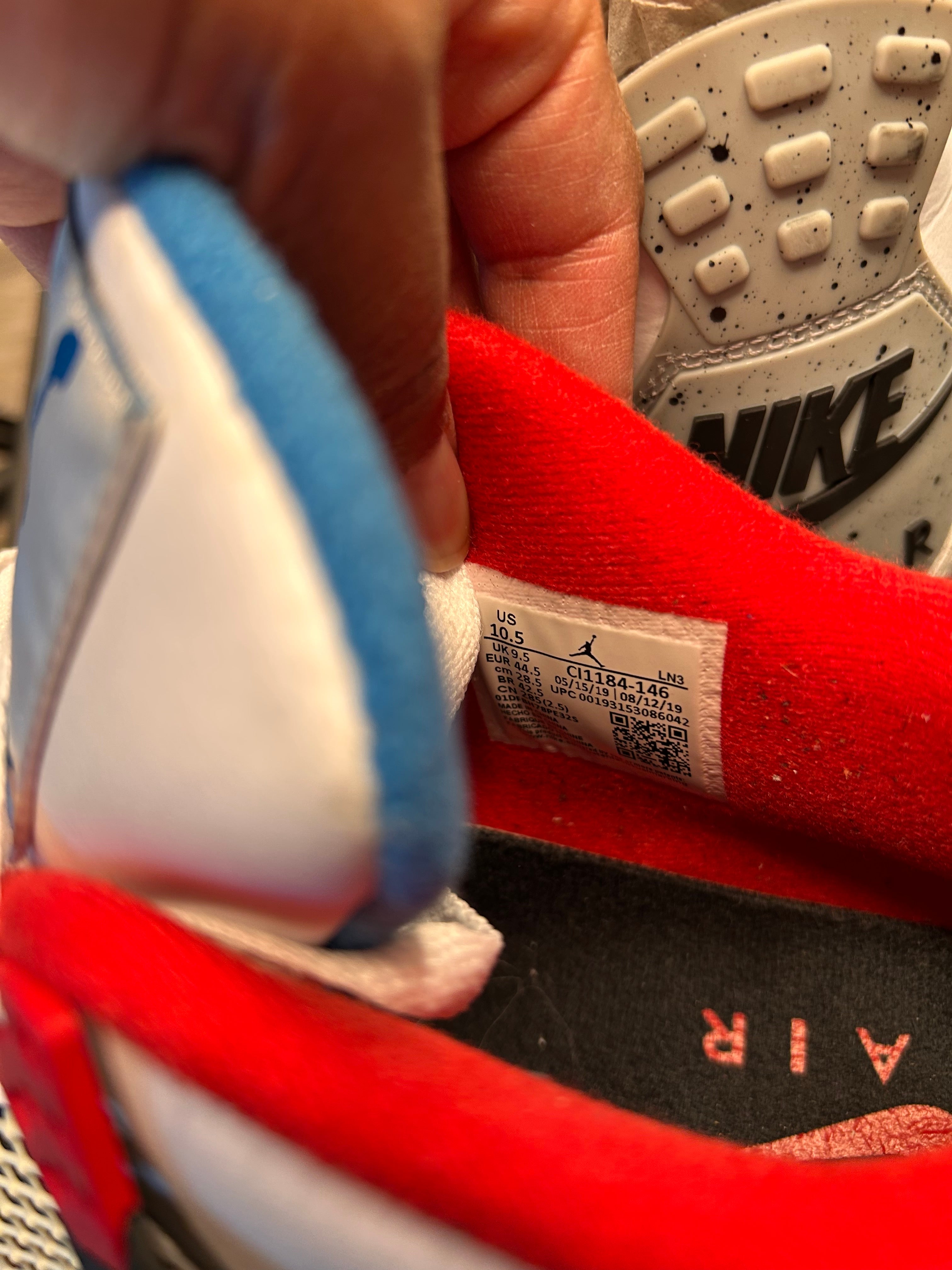 Size 10.5 - Air Jordan 4 Retro What The 4 (2019)