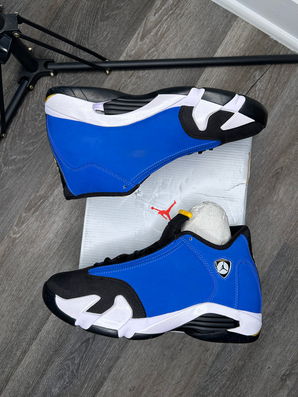 Size 8.5 - Jordan 14 Laney Varsity Royal (2023) 487471-407