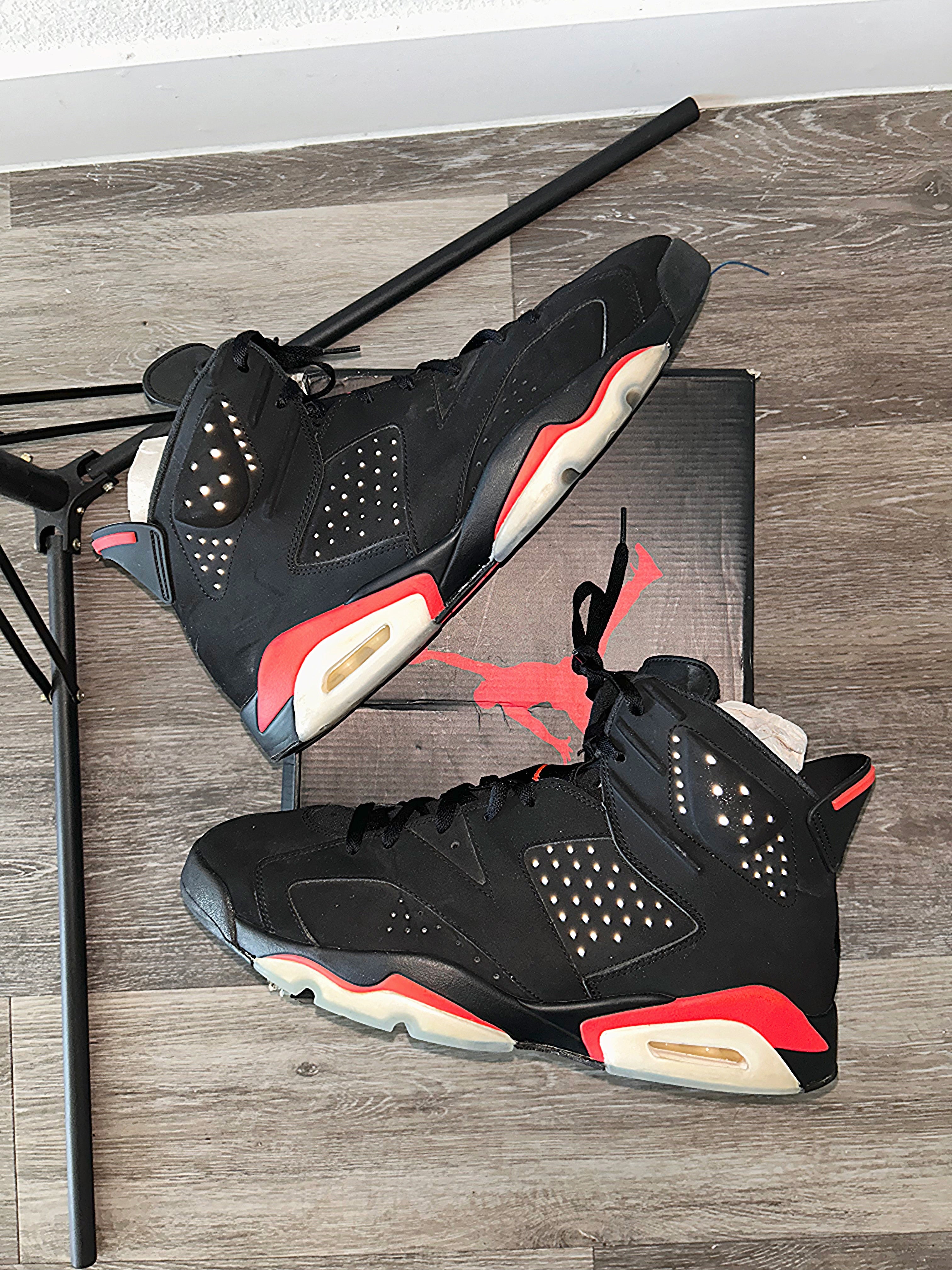 Size 14 - Nike Air Jordan 6 Retro Mid Infrared (2019)