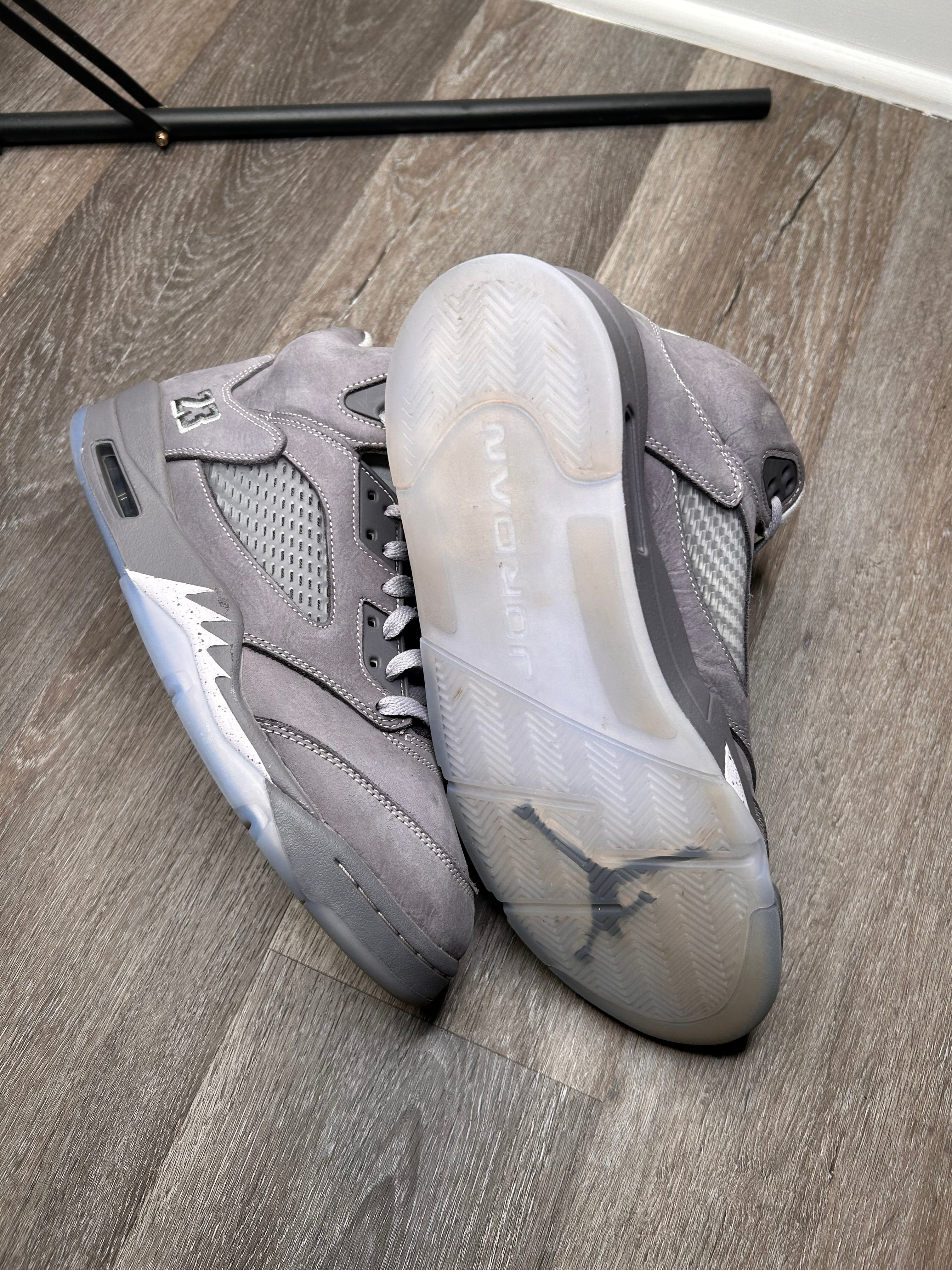 Size 10 Nike air Jordan retro 5 WOLF GREY (2026) men’s