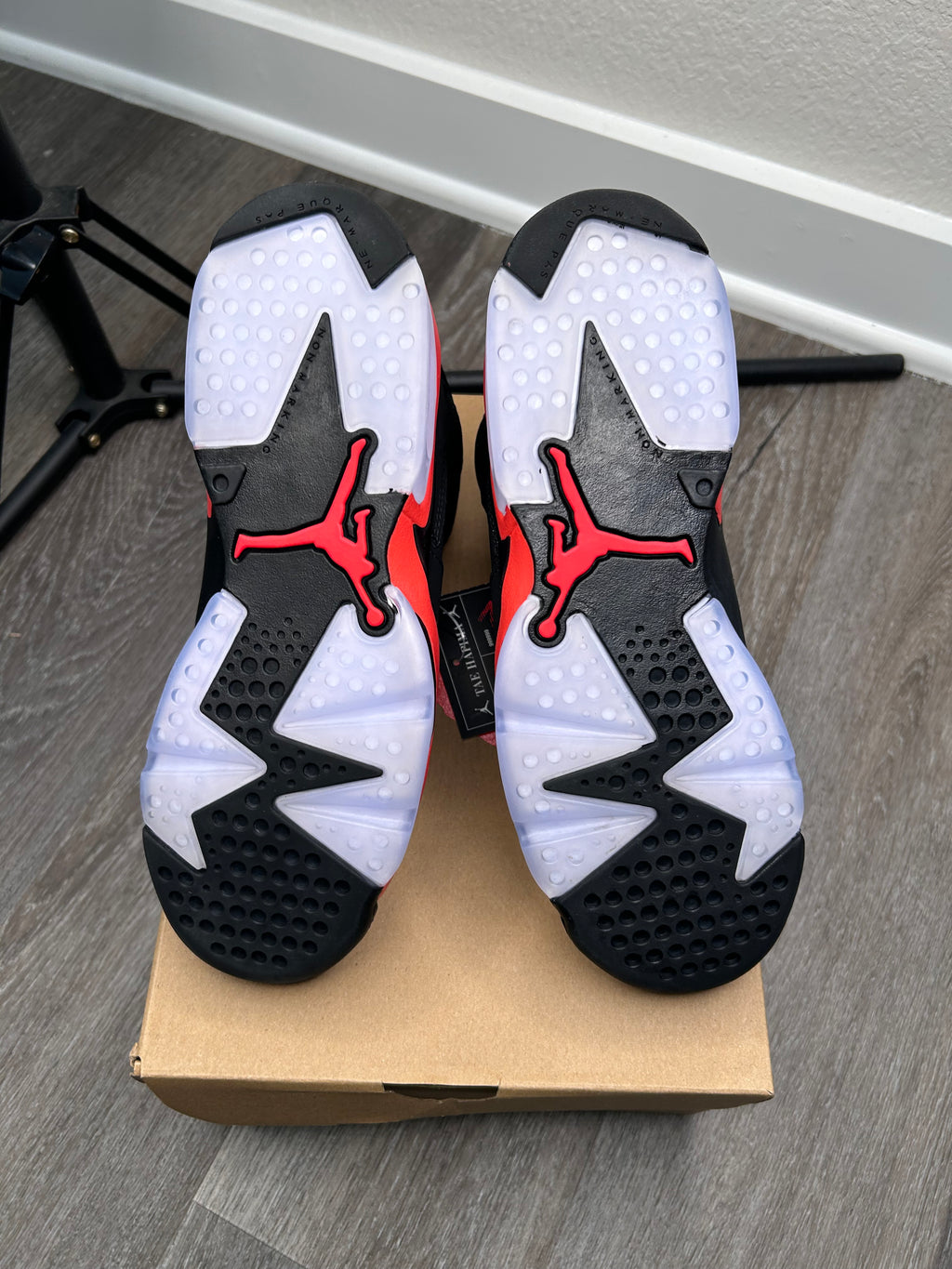Size 6.5Y - Jordan 6 Retro Infrared Salesman (2026)  IQ1275-001