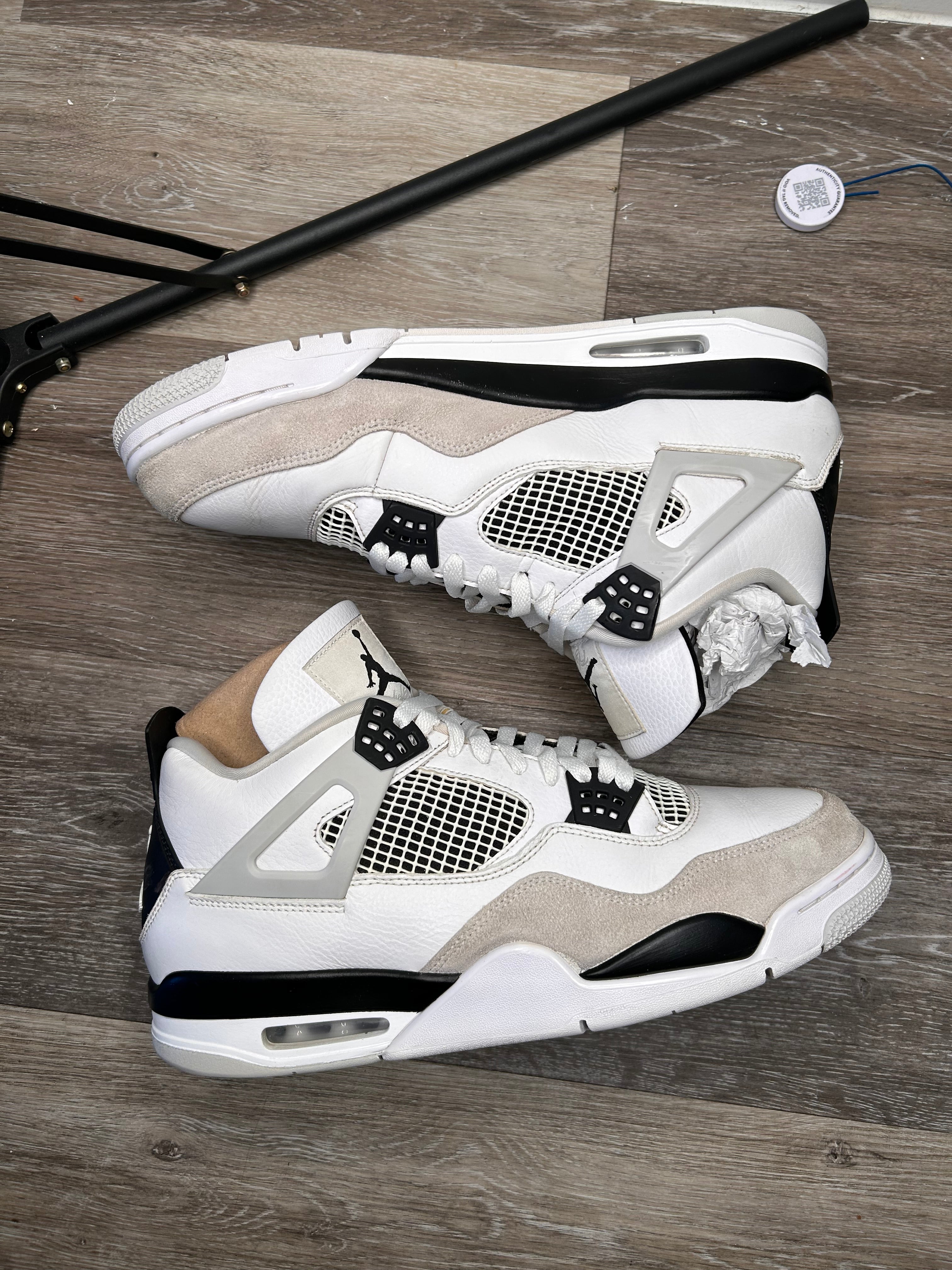 Size 14 - Air Jordan 4 Retro Mid Military Black (DH6927-111) (2024)