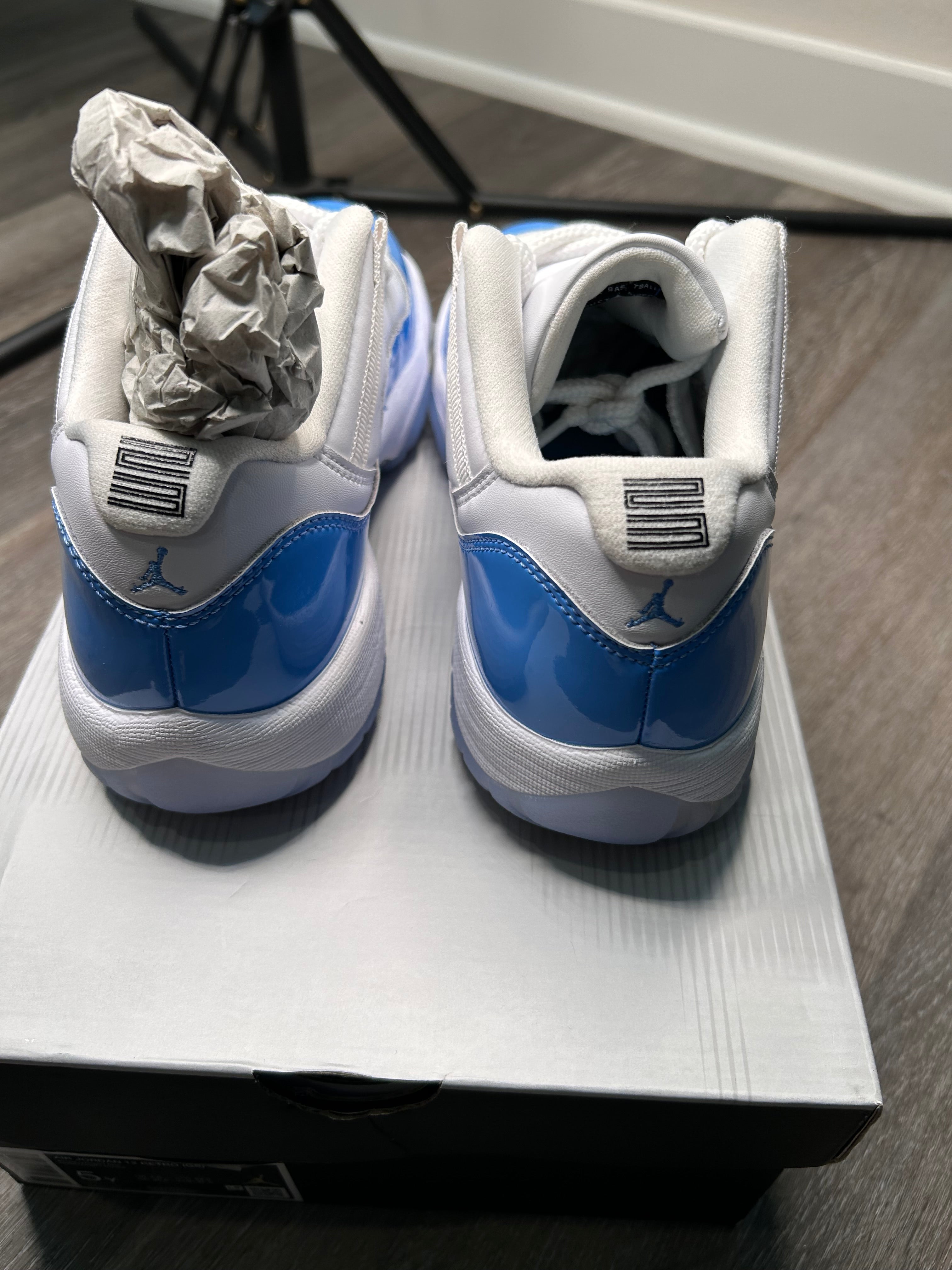 Size 7Y - Jordan 11 Retro Low University Blue (2026) FV5104-100