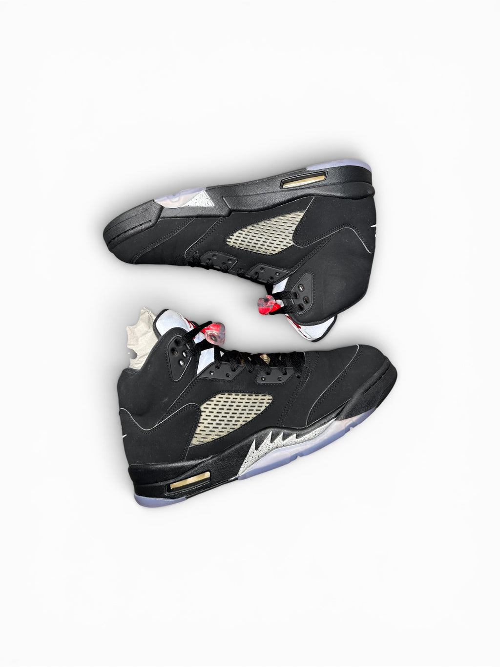 Size 11 - Jordan 5 Black Metallic (2016) 845035-003