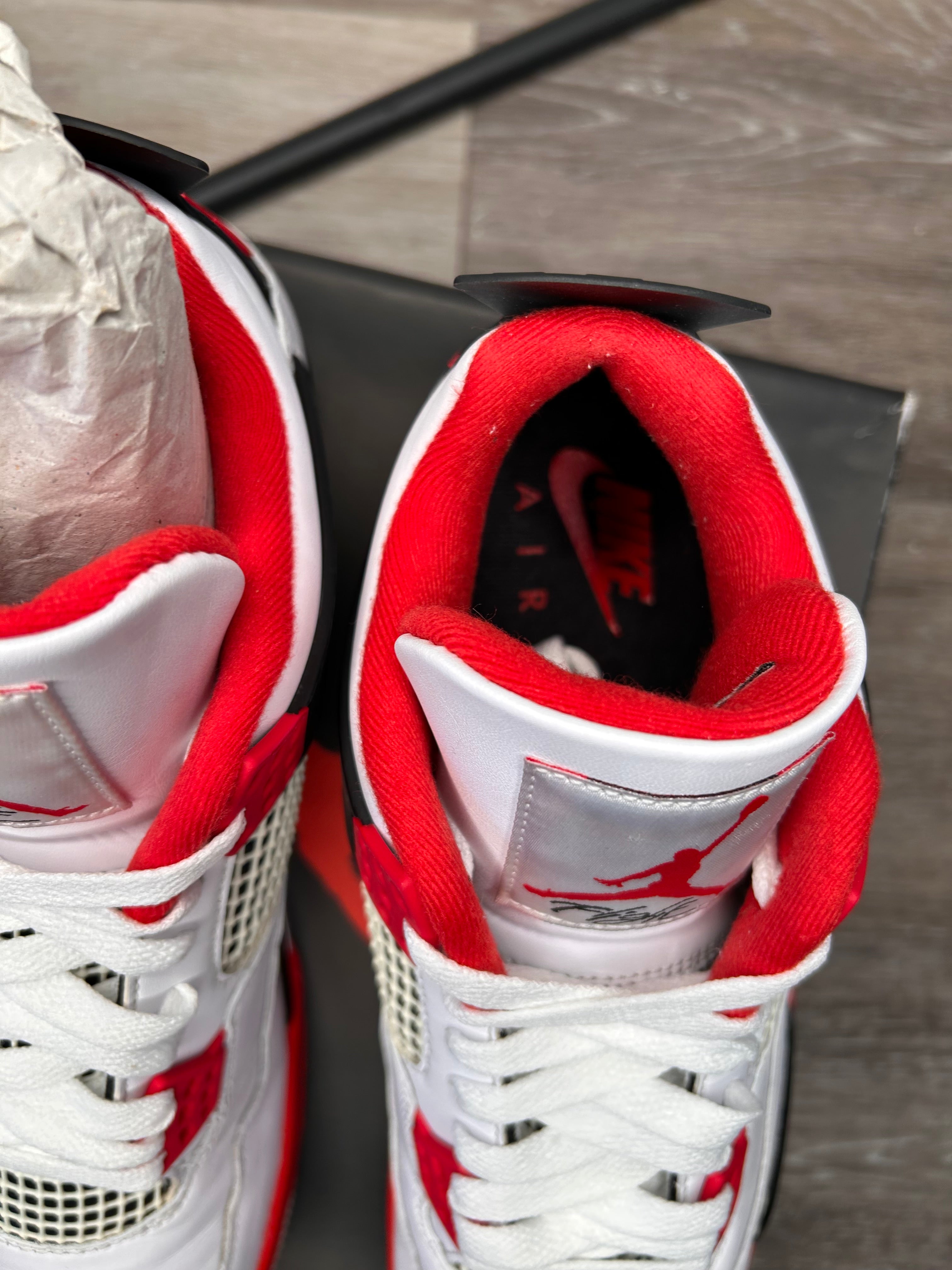 Size 10.5 - Nike Air Jordan 4 Retro Fire Red (2020) DC7770-160