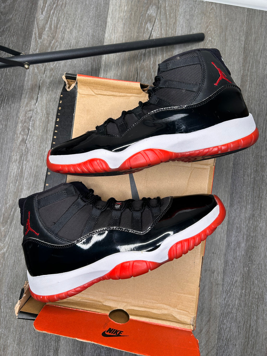 Nike air Jordan 11 retro XI Bred size 10.5 (2019)