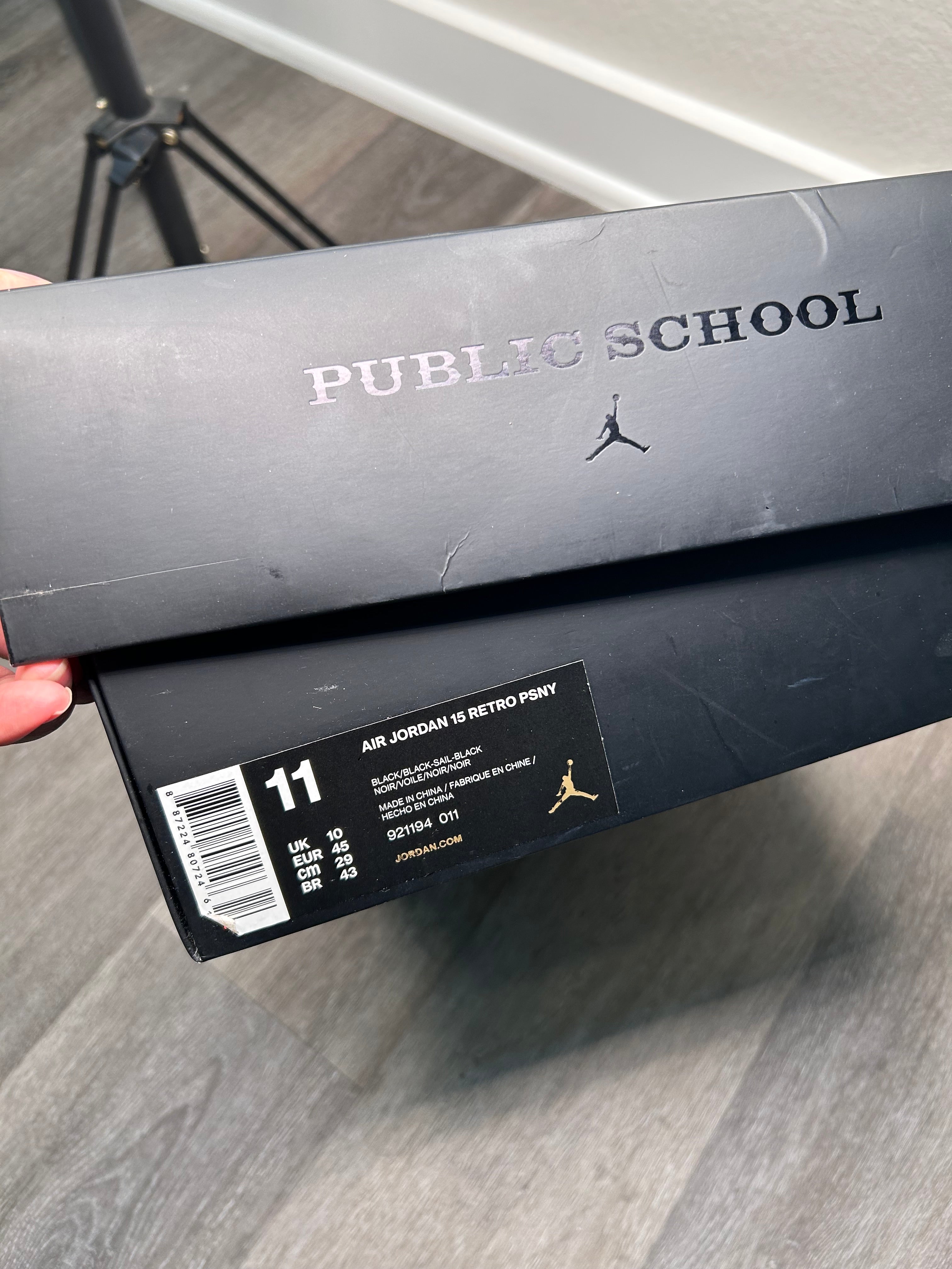 Size 11 - Jordan 15 PSNY (2017) 921194-011