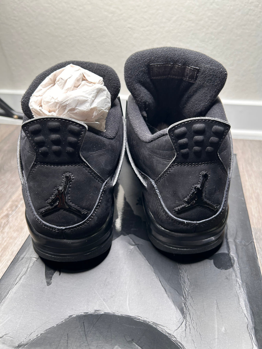 Nike air Jordan retro 4 IV BLACK CAT (2020) size 10 men’s