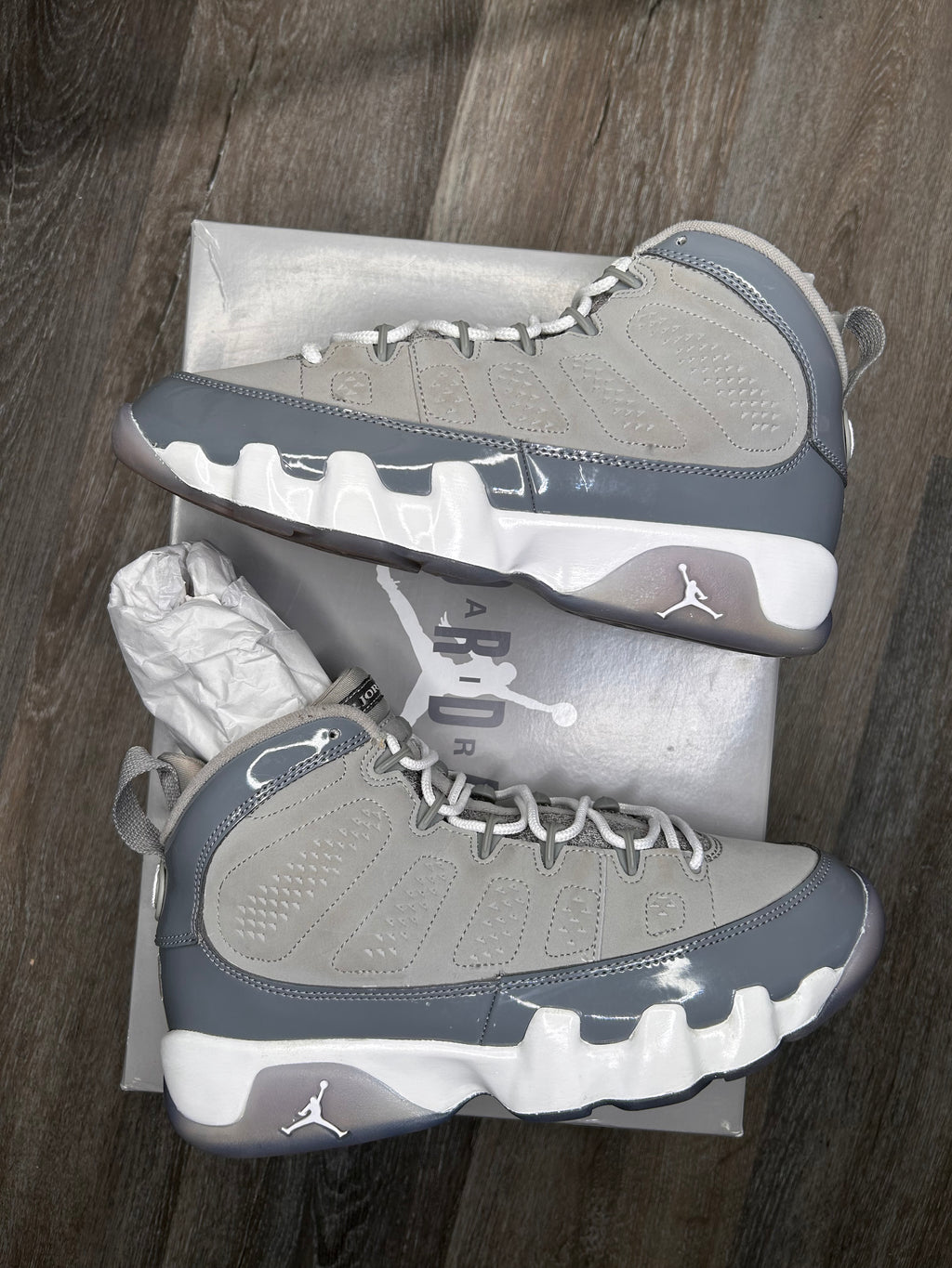 Nike air Jordan retro 9 COOL GREY (2015) size 7Y