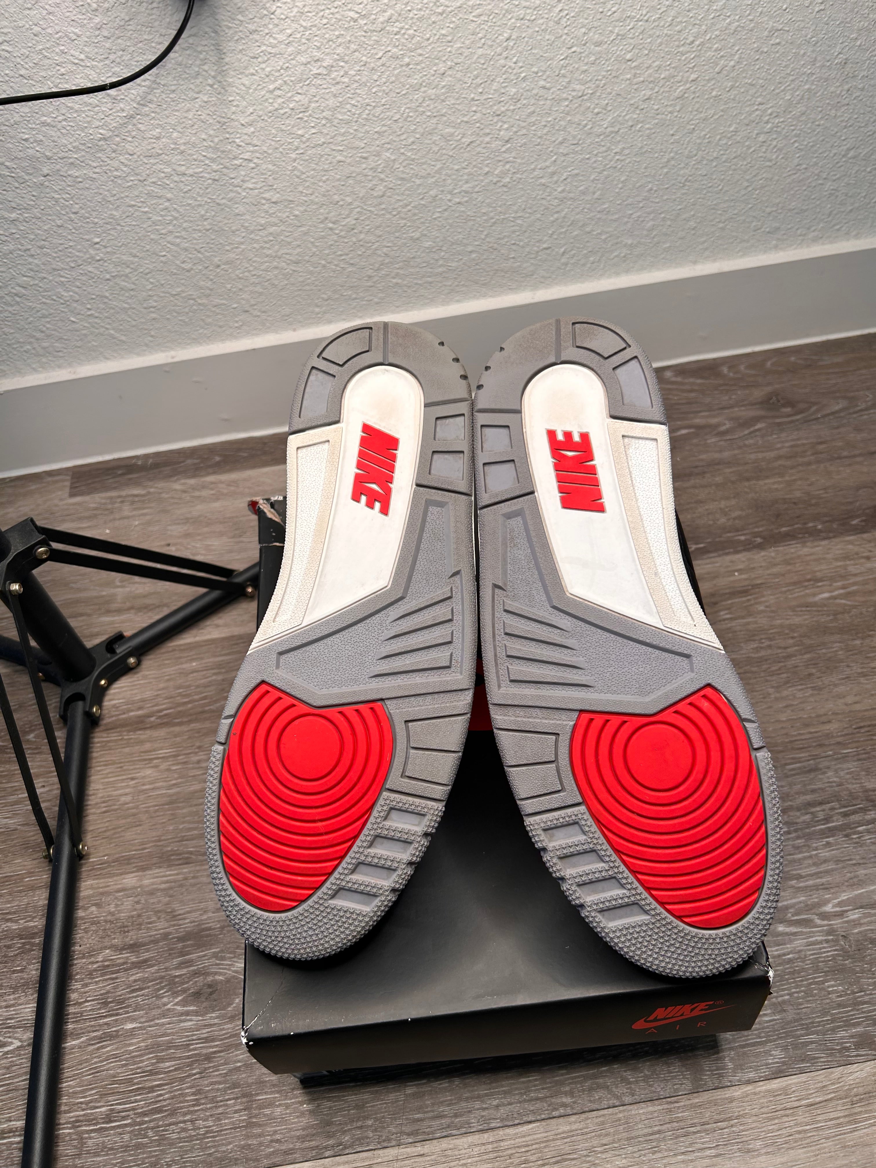 Nike Air Jordan 3 Retro OG Black Cement (2024) Size 12