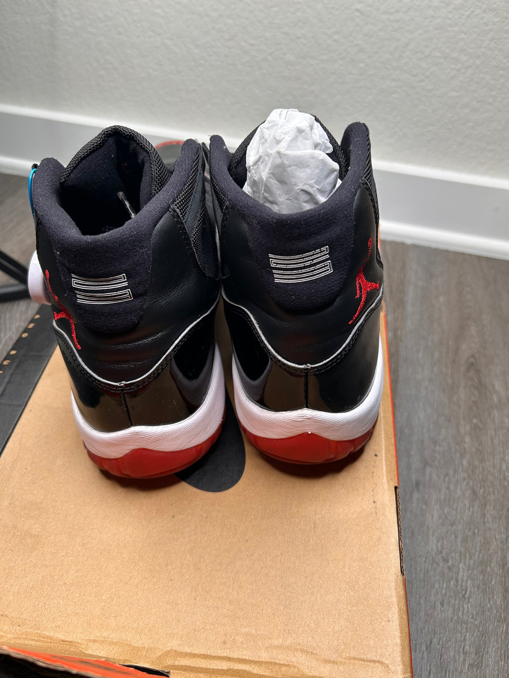 Size 12 Nike air Jordan retro 11 BRED (2019) men’s
