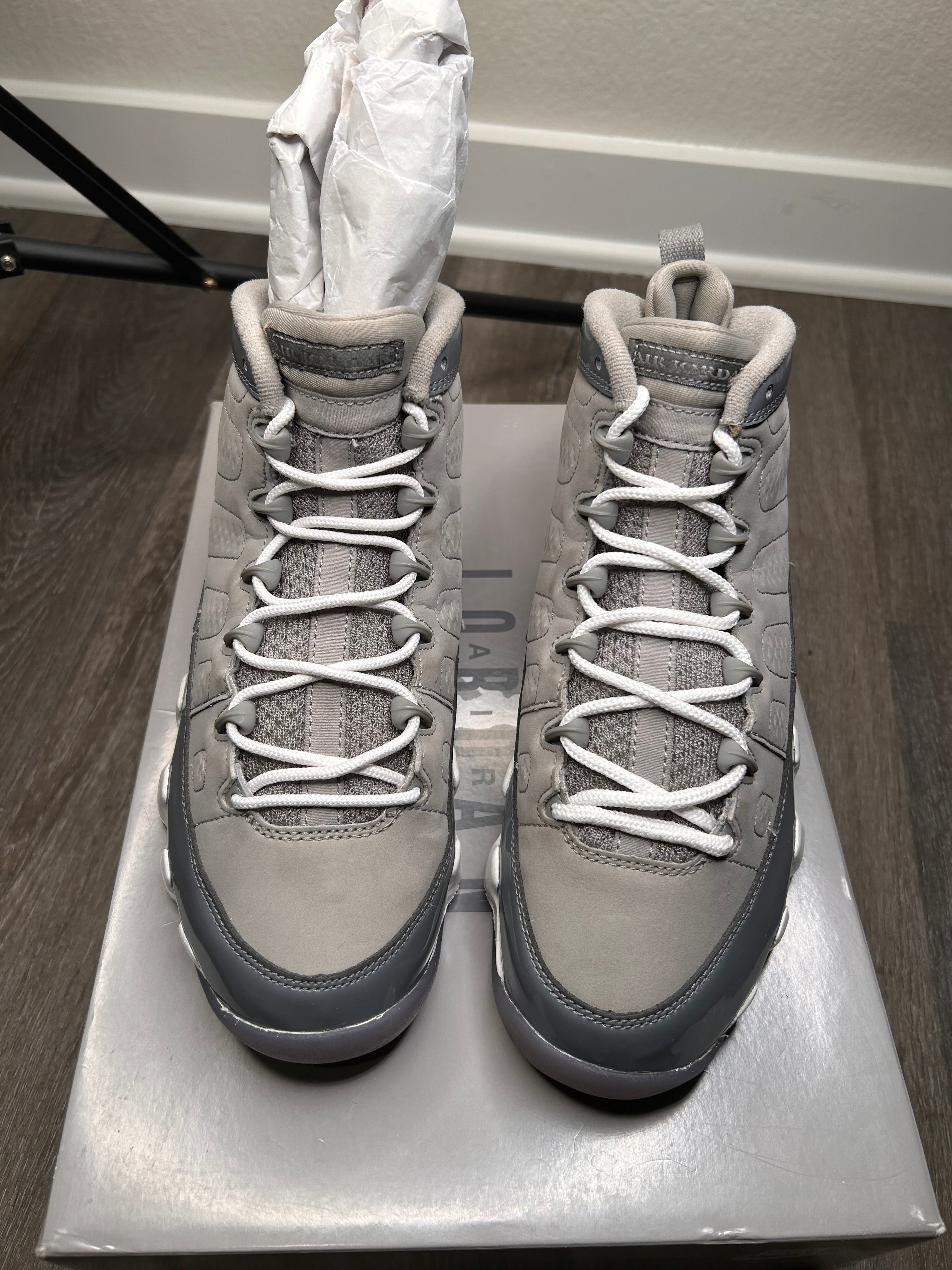 Nike air Jordan retro 9 COOL GREY (2015) size 7Y