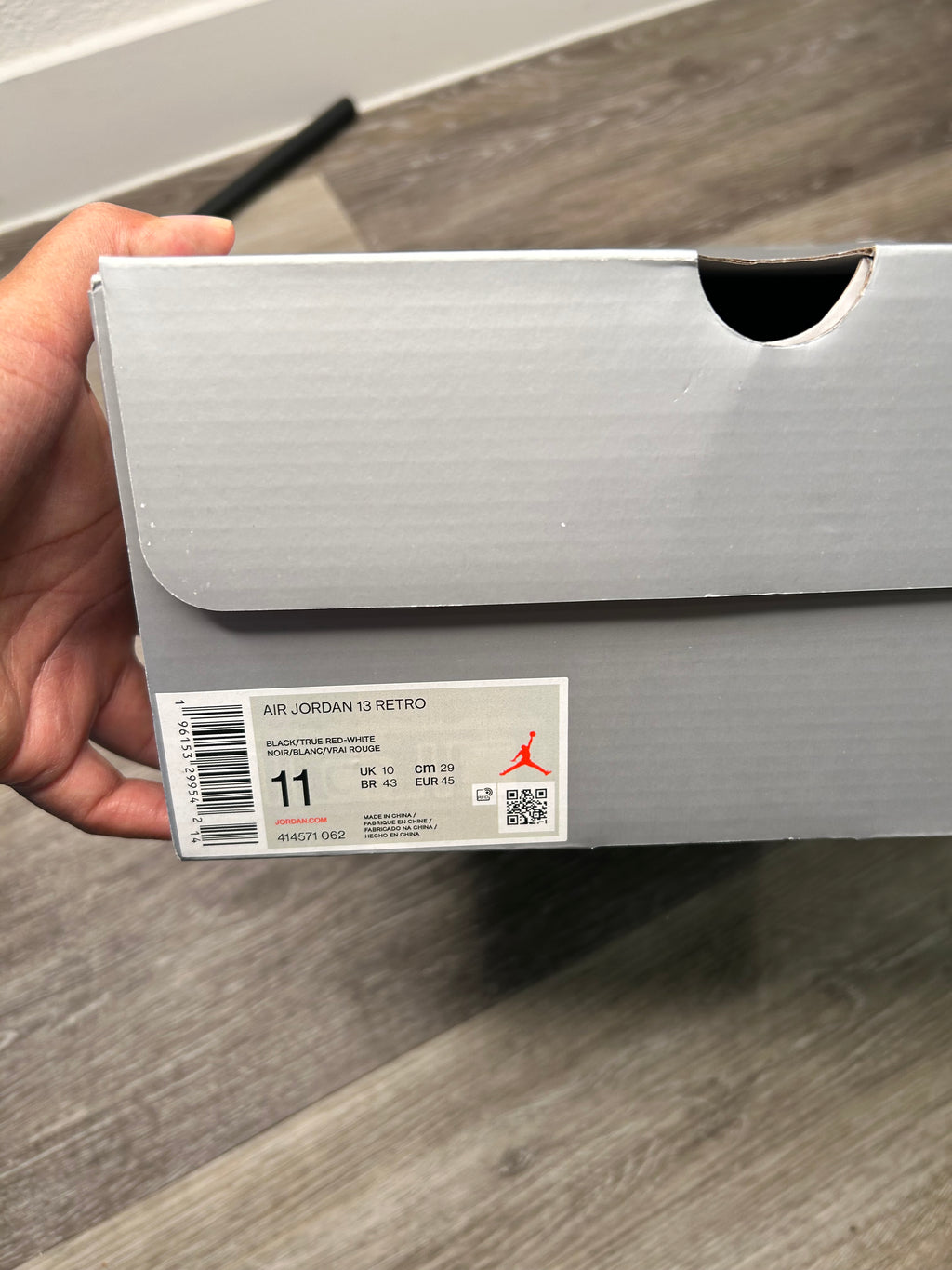 Mens Nike air Jordan 13 XIII Playoffs (2023) size 11