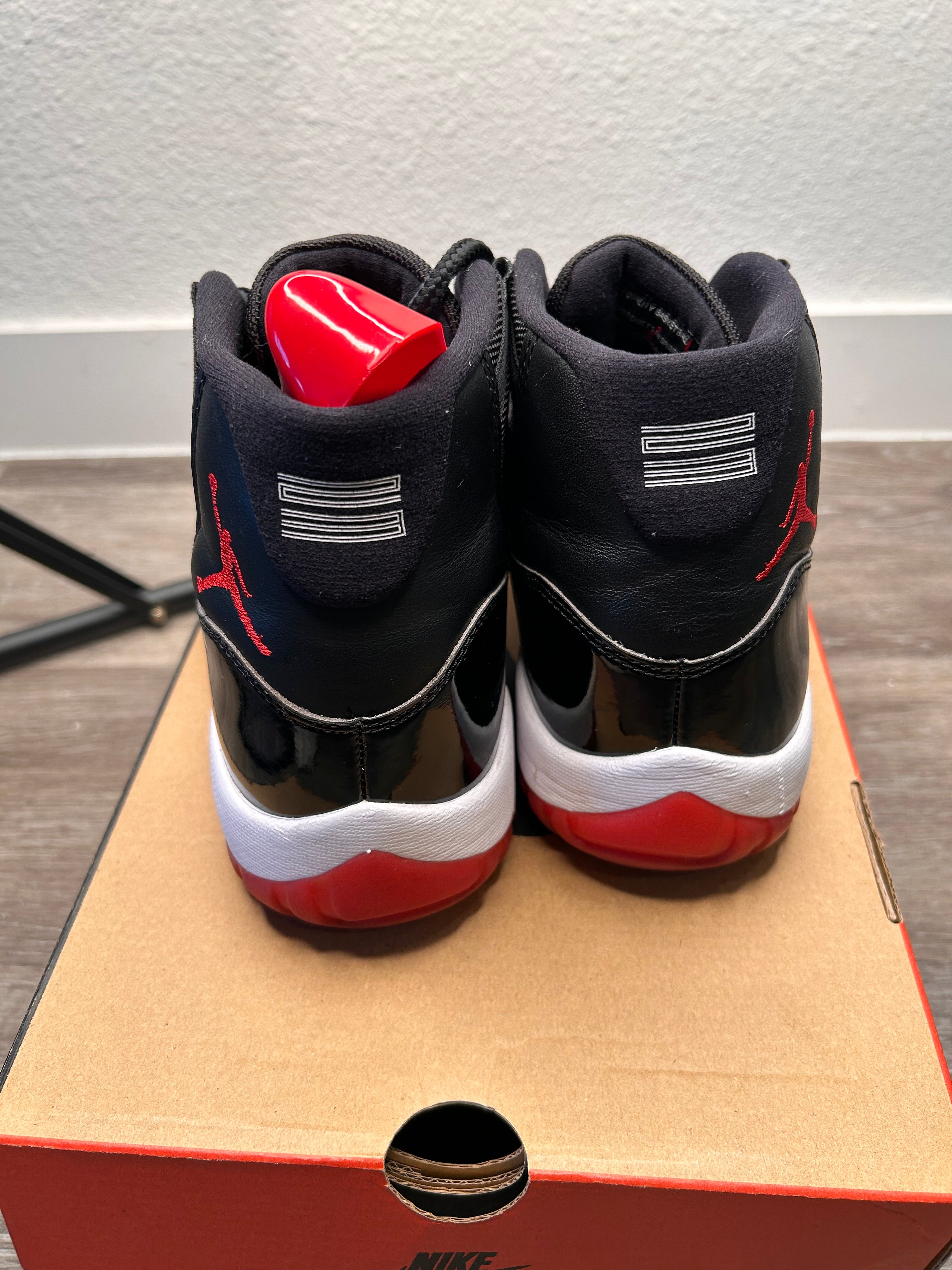 Nike Air Jordan 11 Bred (2019) Men's Size 9.5