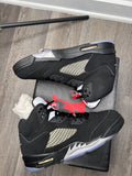 Nike air retro Jordan 5 BLACK METALLIC (2016) size 11 men’s