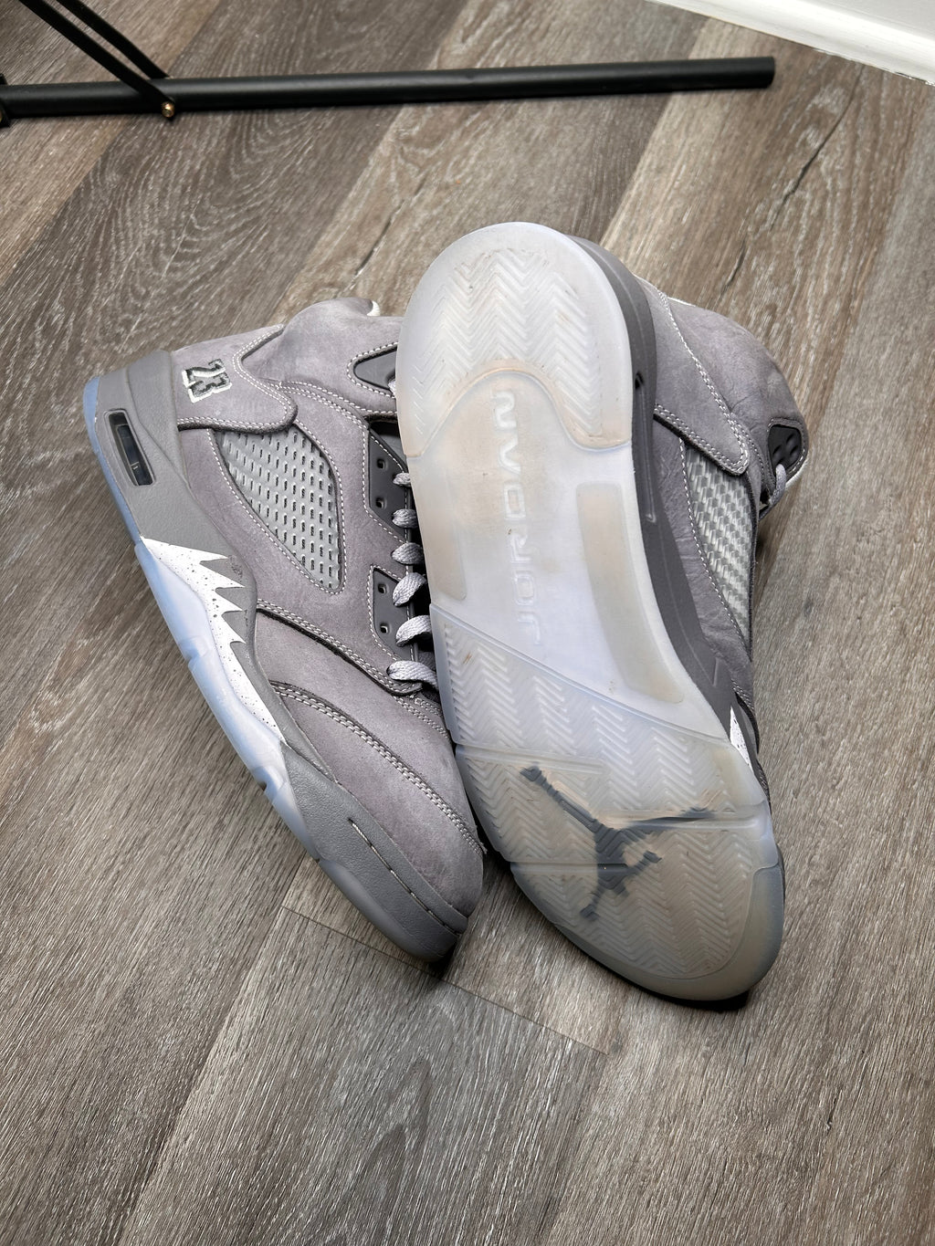 Size 10 Nike air Jordan retro 5 WOLF GREY (2026) men’s