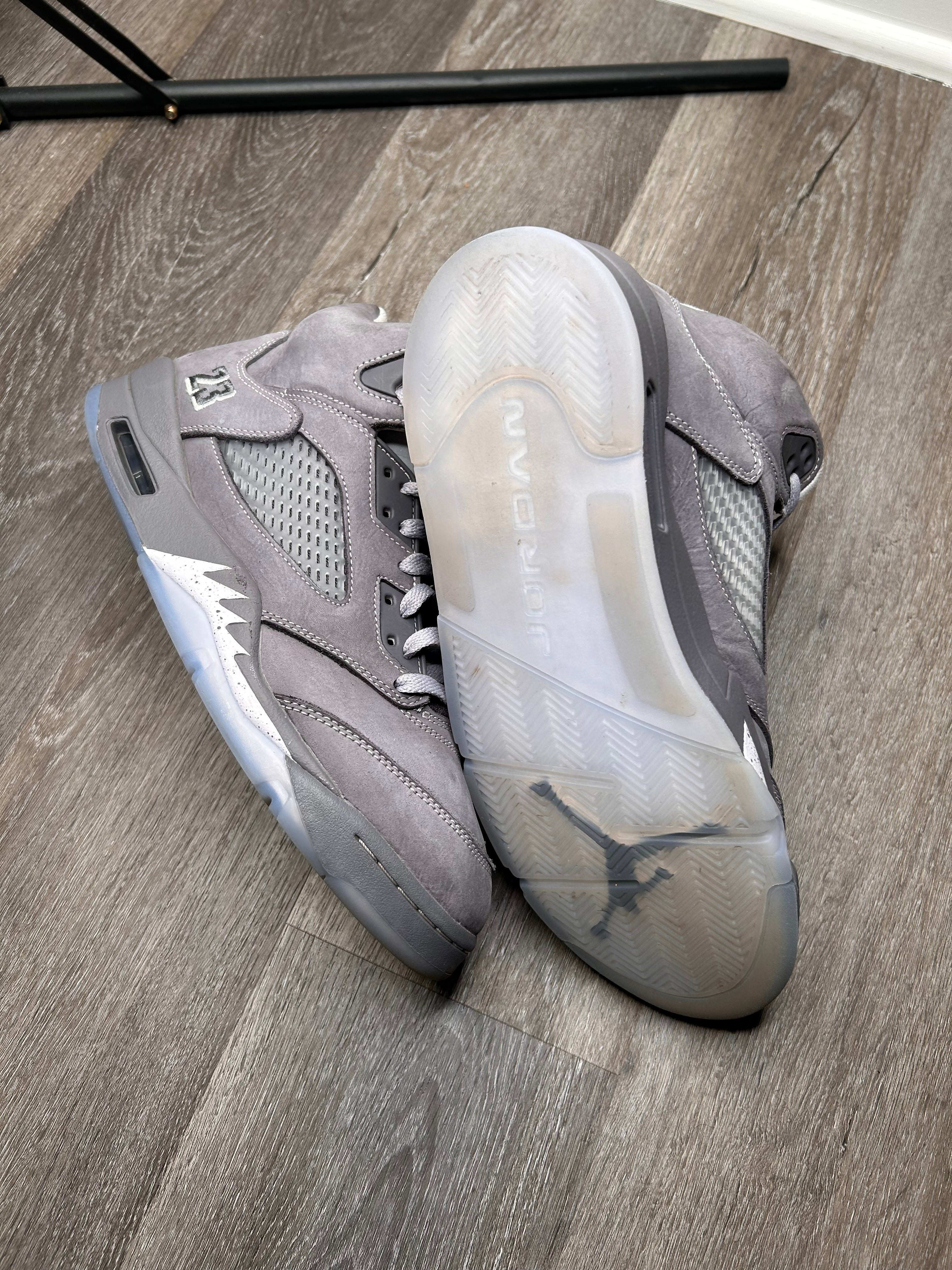 Size 10 Nike air Jordan retro 5 WOLF GREY (2026) men’s