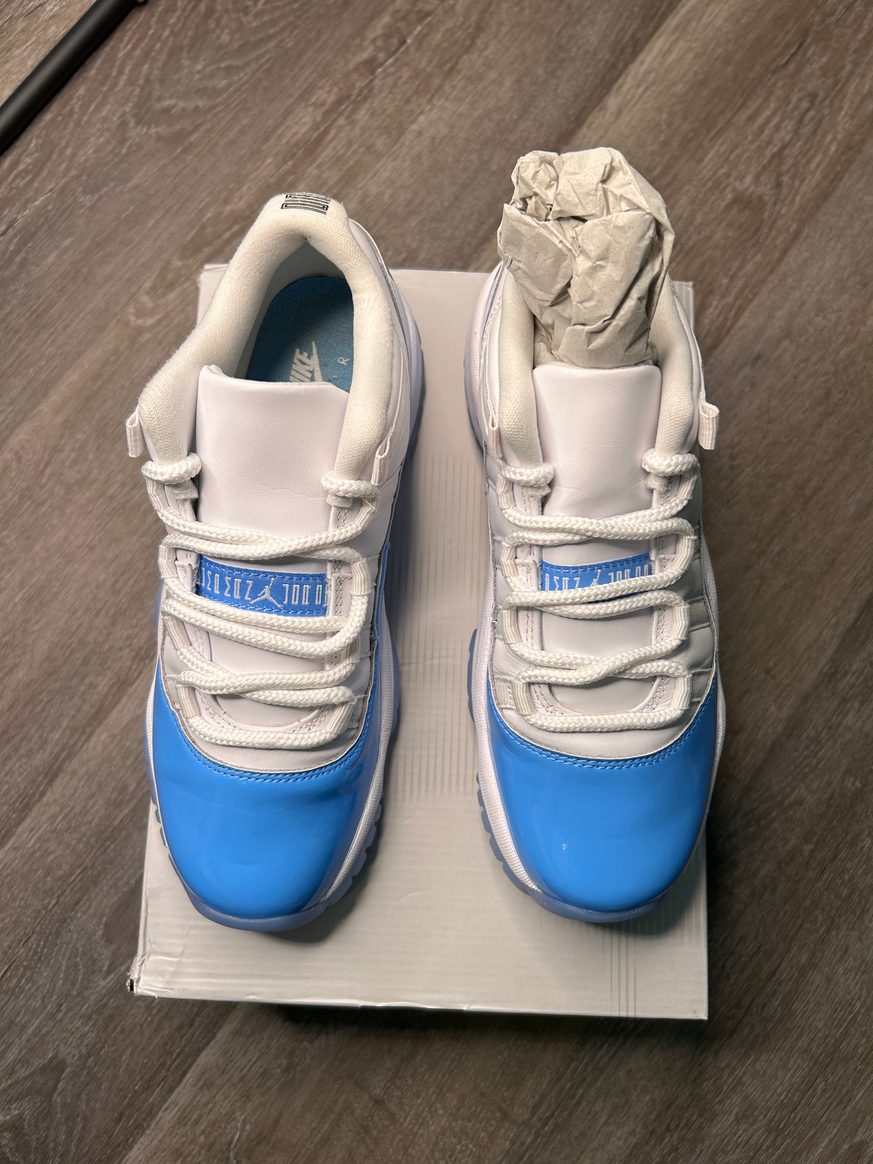 Size 7Y - Jordan 11 Retro Low University Blue (2026) FV5104-100