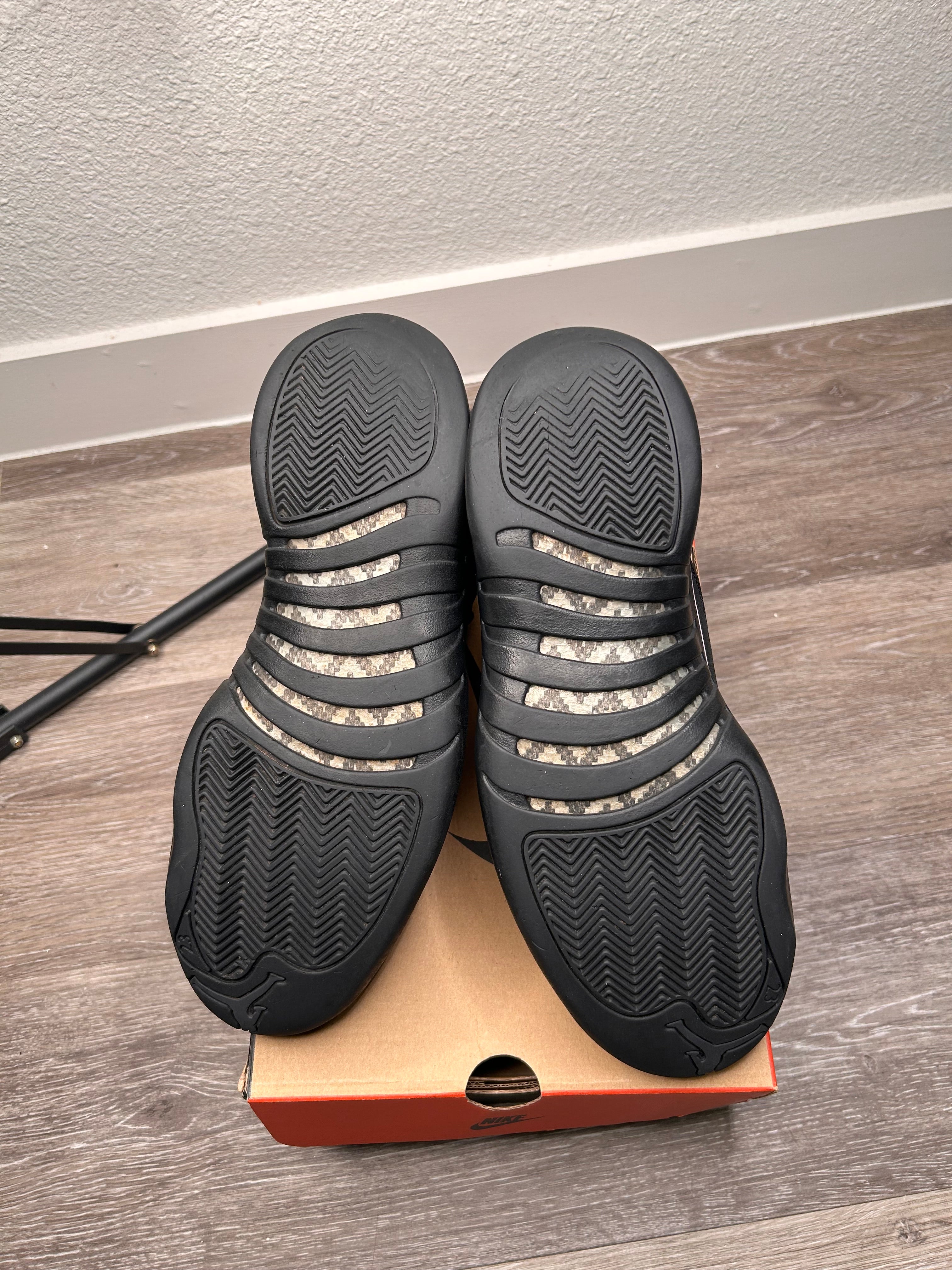 Nike Air Retro Jordan 12 Winterized Triple Black - Size 10.5 (2018)