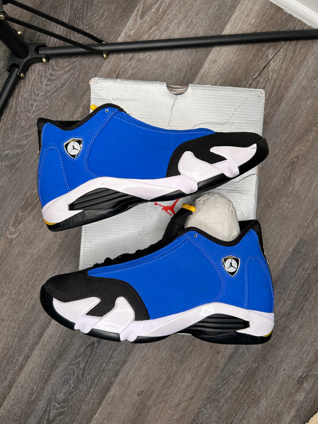 Size 8.5 - Jordan 14 Laney Varsity Royal (2023) 487471-407