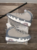 Nike (2025) Air Jordan 9 Retro (GS) Cool Grey HV4574-011 Size 7Y