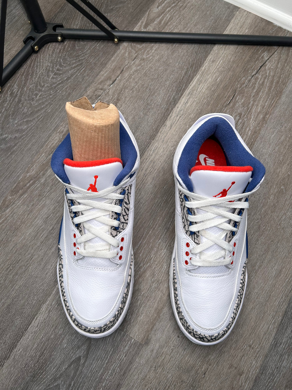 Size 10.5 - Jordan 3 Retro True Blue (2016) 854262-106