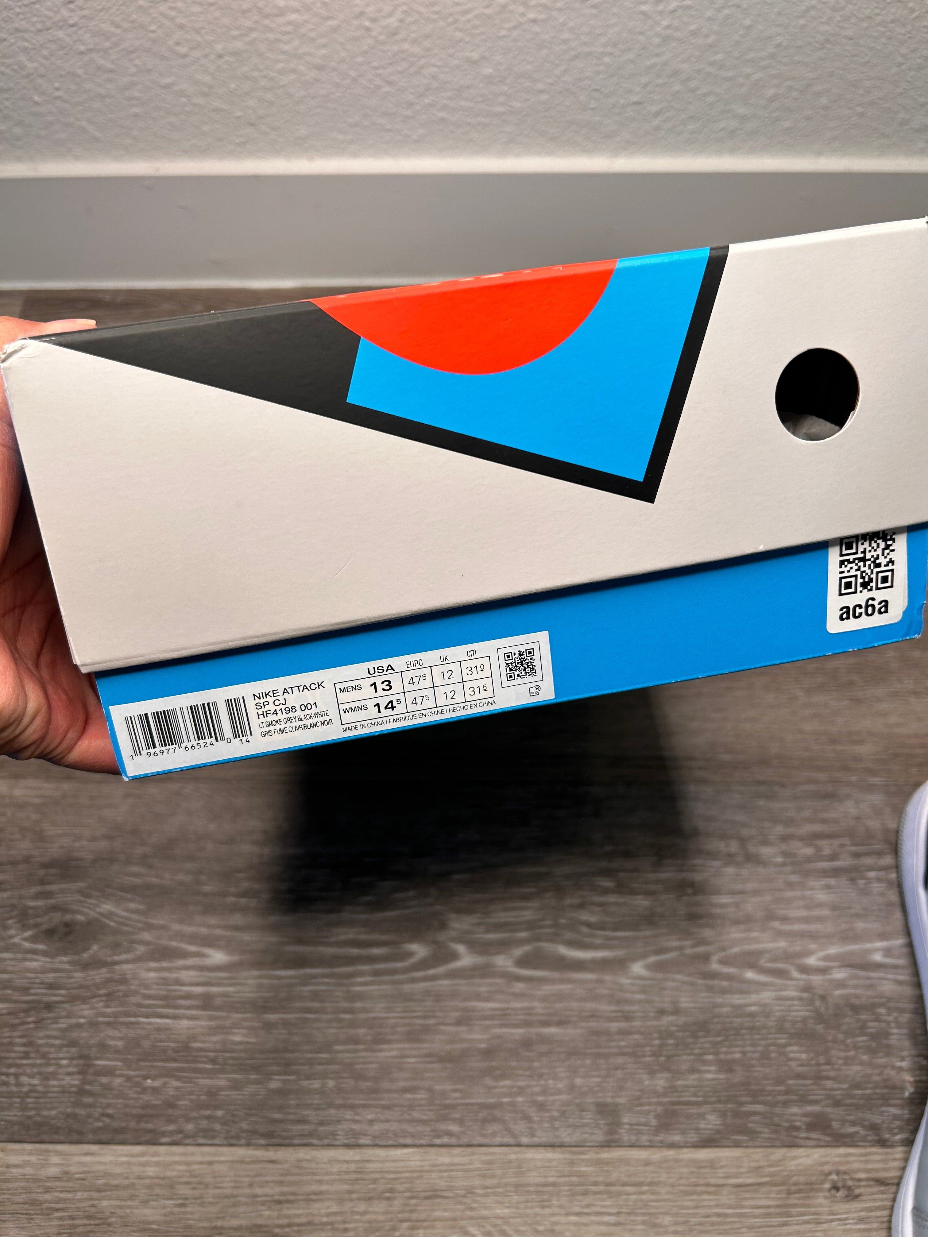 Travis Scott x Nike Mac attack sp ‘cactus mac’, size 13 (2023)