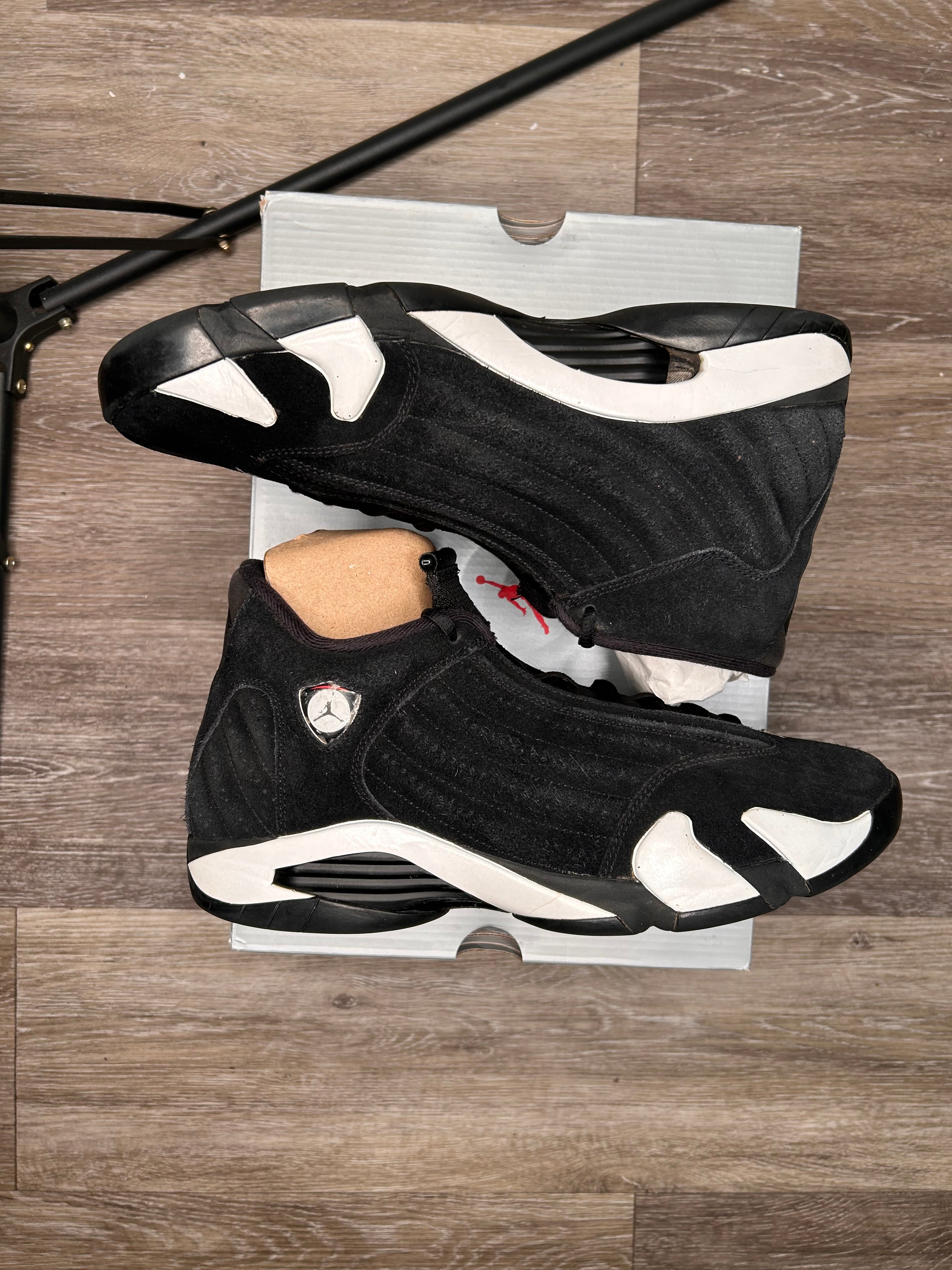 Size 11 Nike Air Retro Jordan 14 Retro Black White Panda 487471-016 (2023)