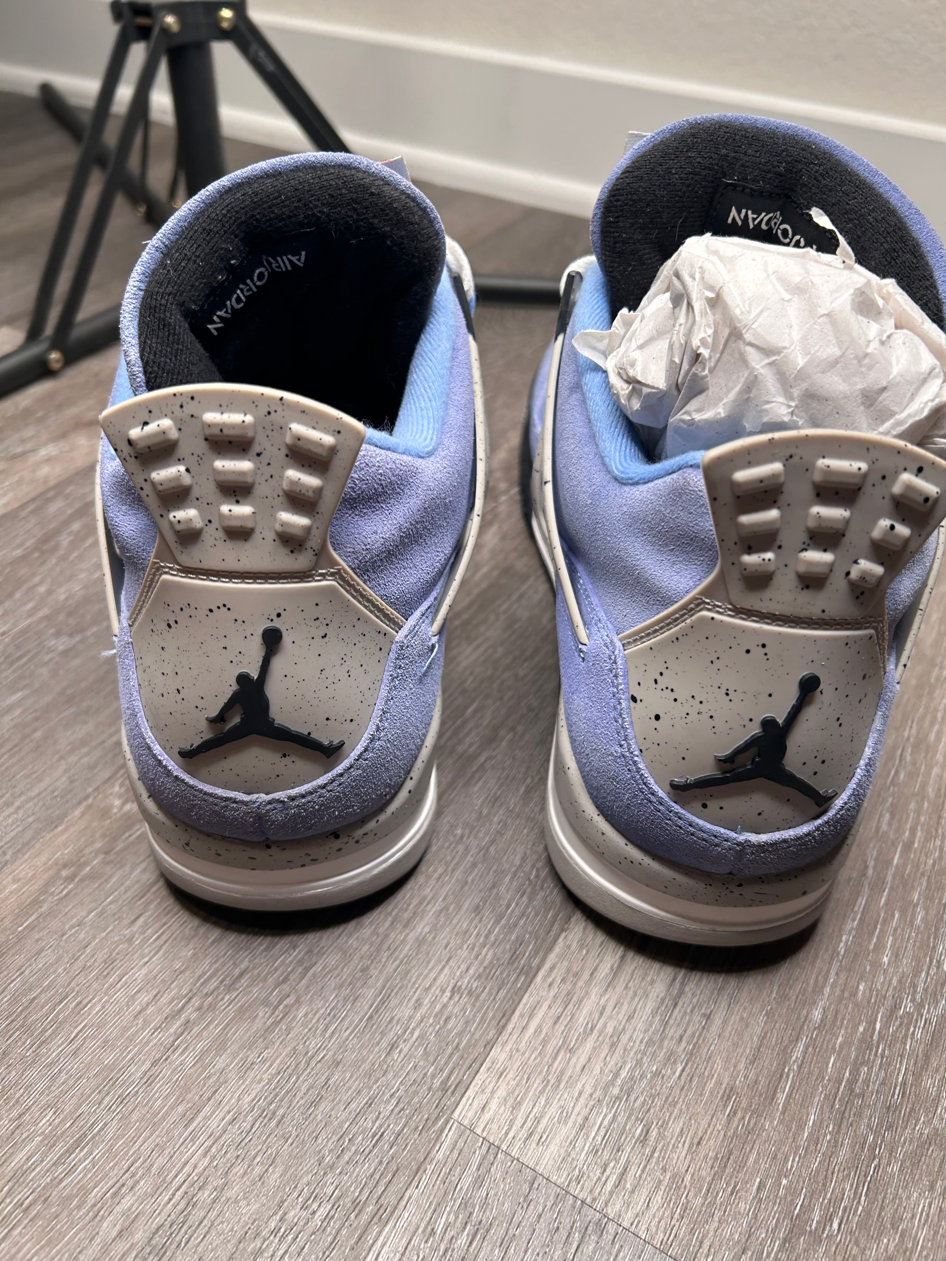 Size 13 Jordan 4 University Blue UNC 2021 CT8527-400 Men’s