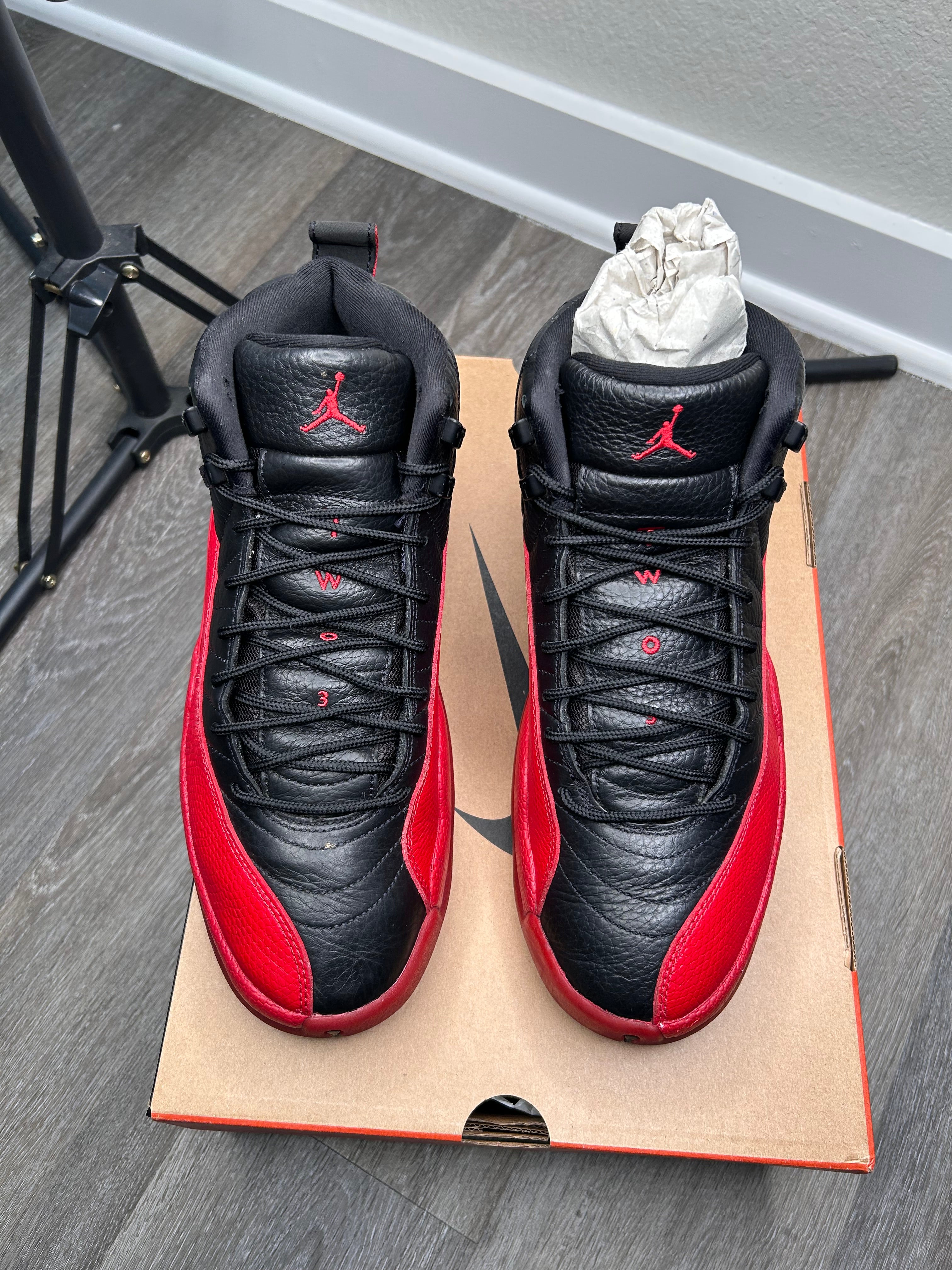 Size 13 - Jordan 12 Flu Game (2025) CT8013-002