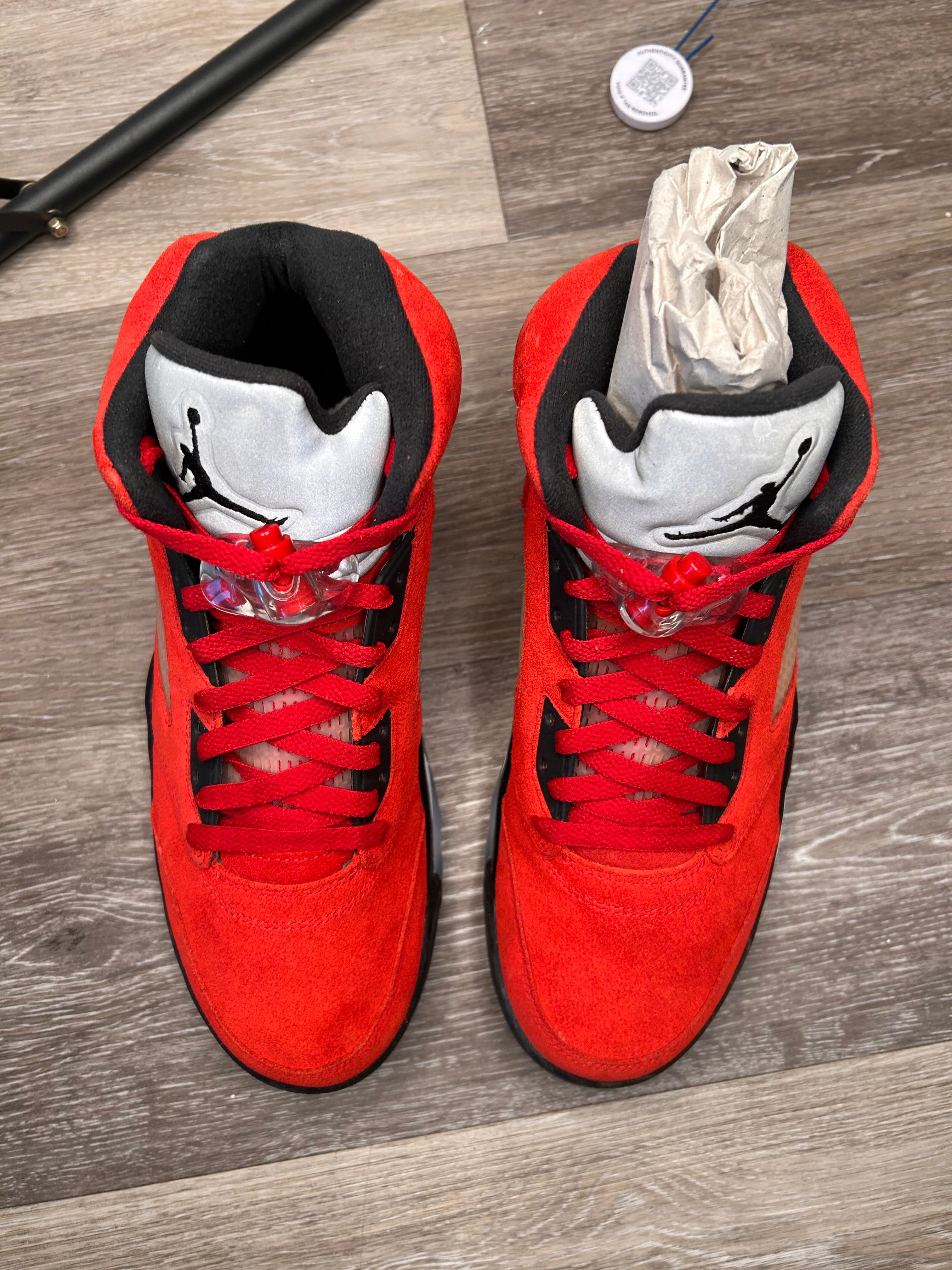 Nike Air Jordan 5 Retro Raging Bull Red Size 10 Mens DD0587-600 (2021)