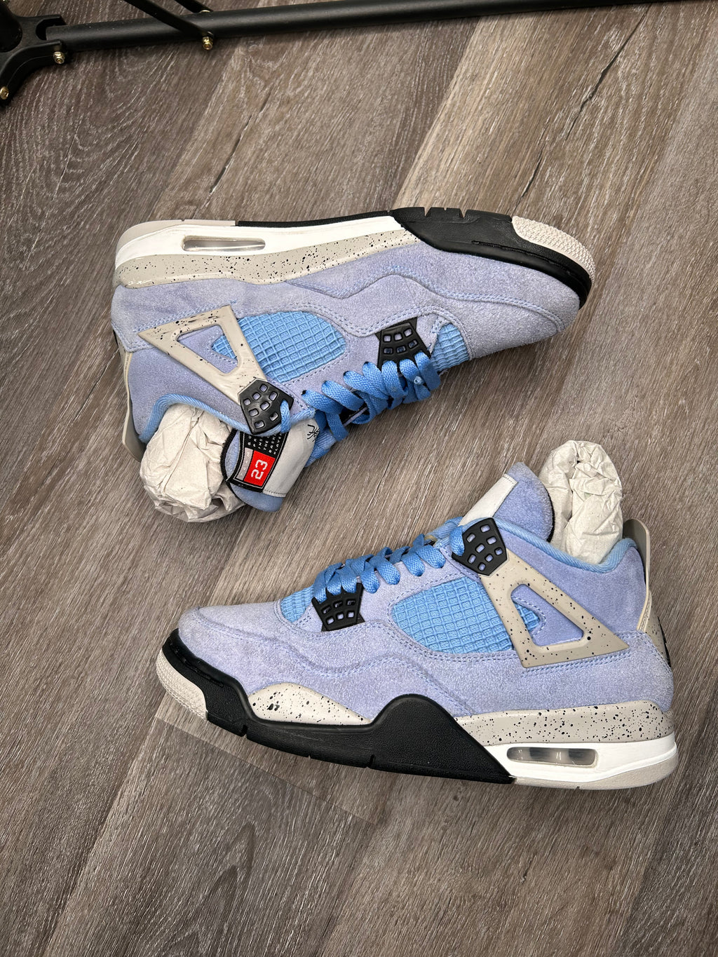 Size 8 - Jordan 4 Retro University Blue Unc (2021) CT8527-400