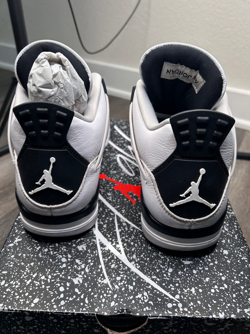 Size 8.5 - Jordan 4 Retro Military Black DH6927-111 Men's