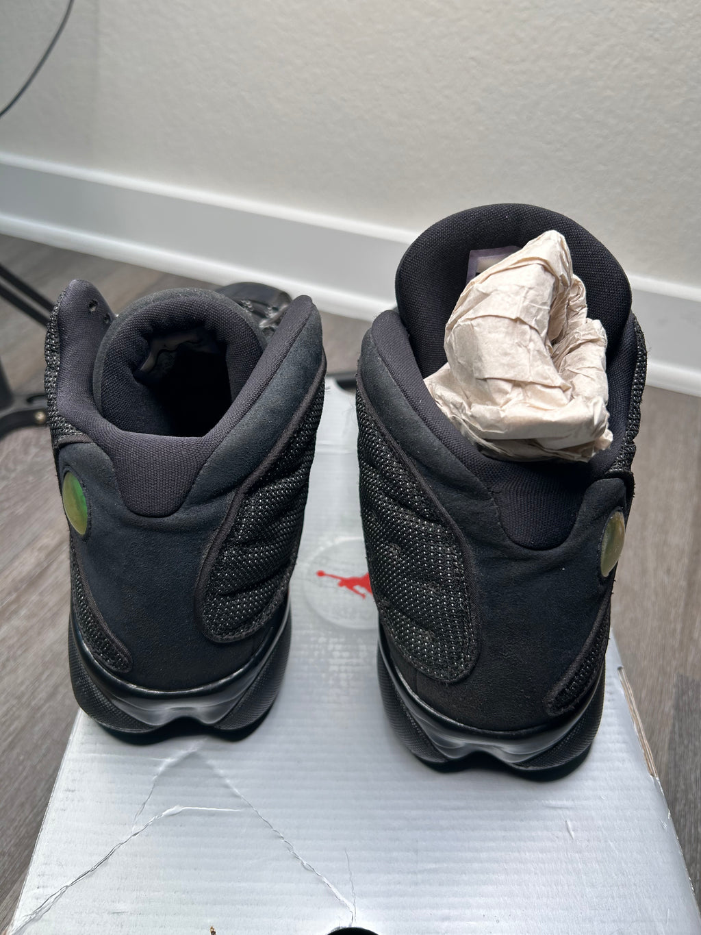 Size 10 - Jordan 13 Black Cat Black/Anthracite (2017) 414571-011