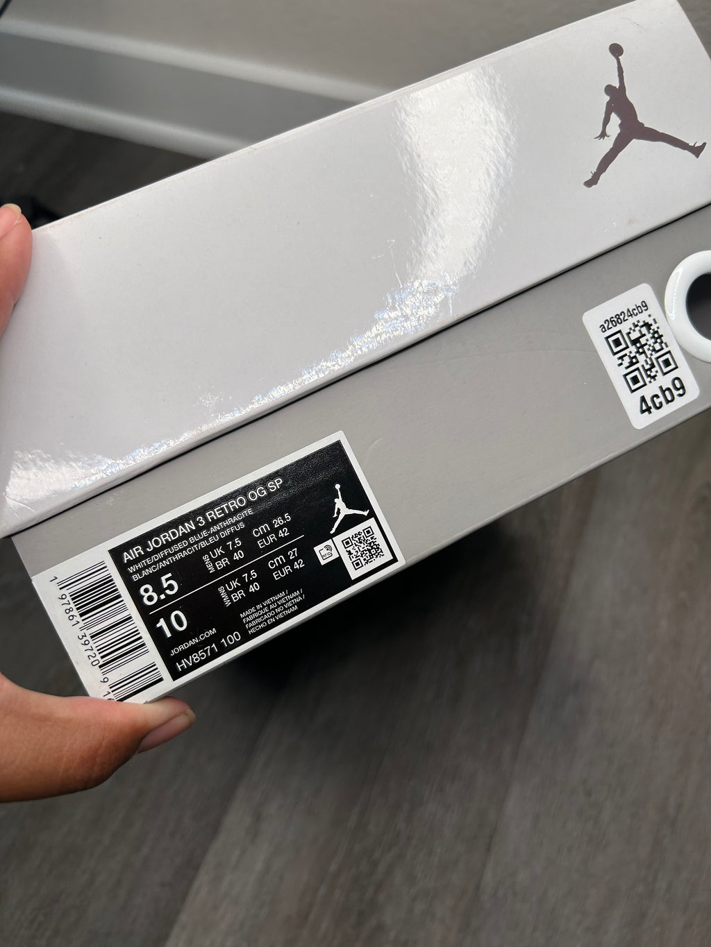 Size 8.5 - Jordan 3 A Ma Maniere For The Love (2025) HV8571-100