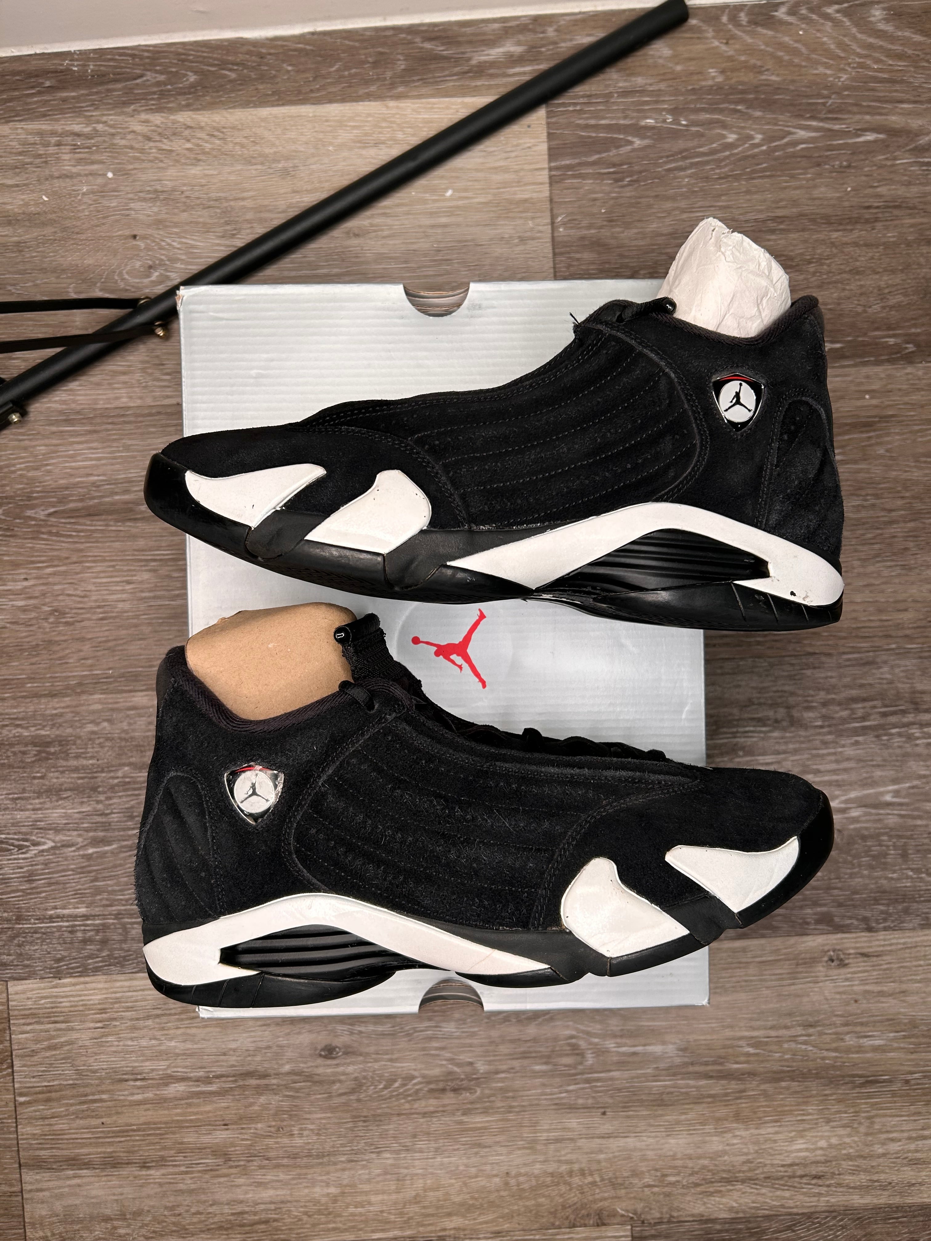 Size 11 Nike Air Retro Jordan 14 Retro Black White Panda 487471-016 (2023)