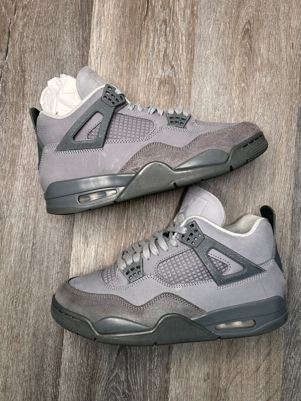 Size 8.5 Nike air retro Jordan 4 wet cement (2024) mens