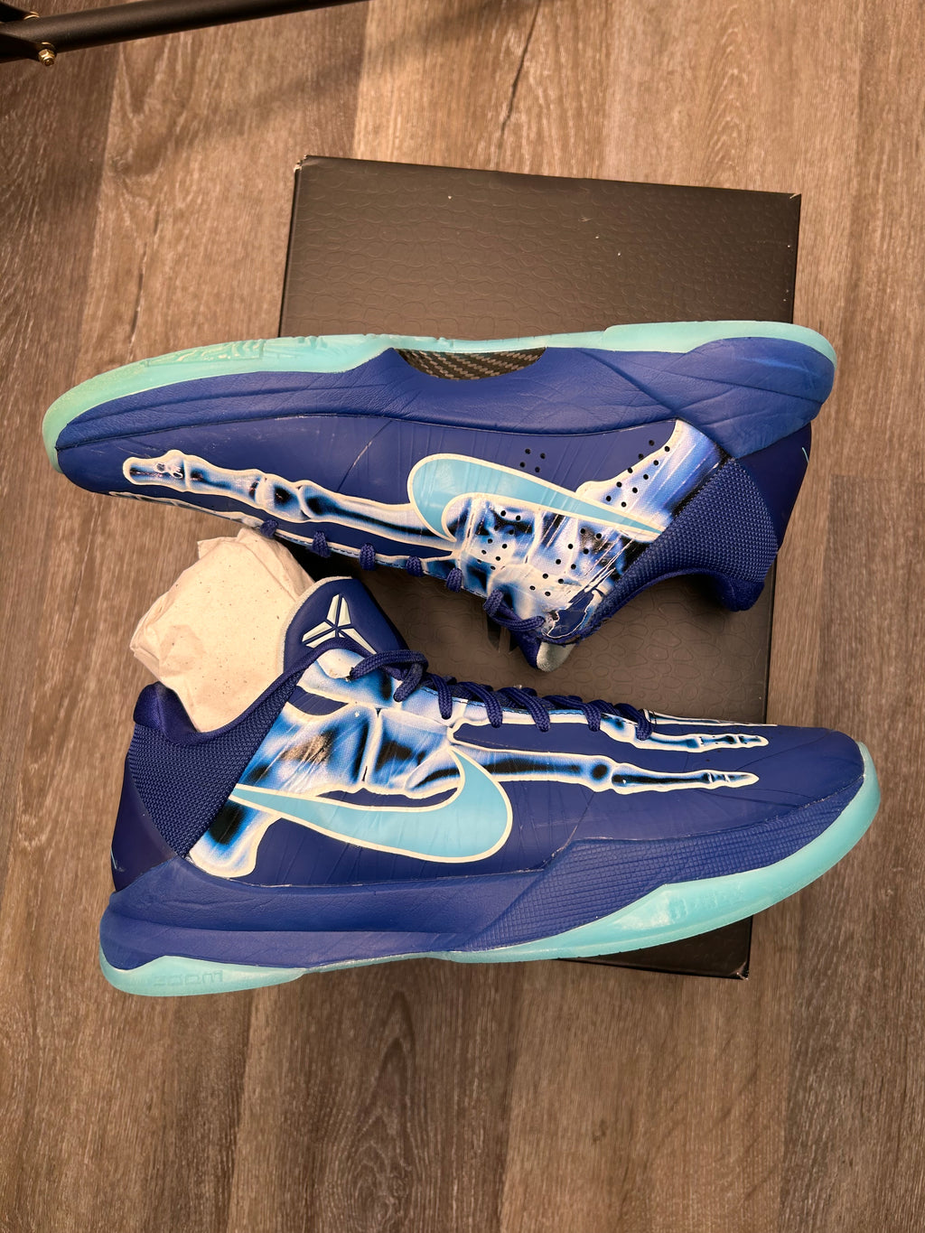 Nike Kobe 5 Skelton/ Xray Protro men’s size 10