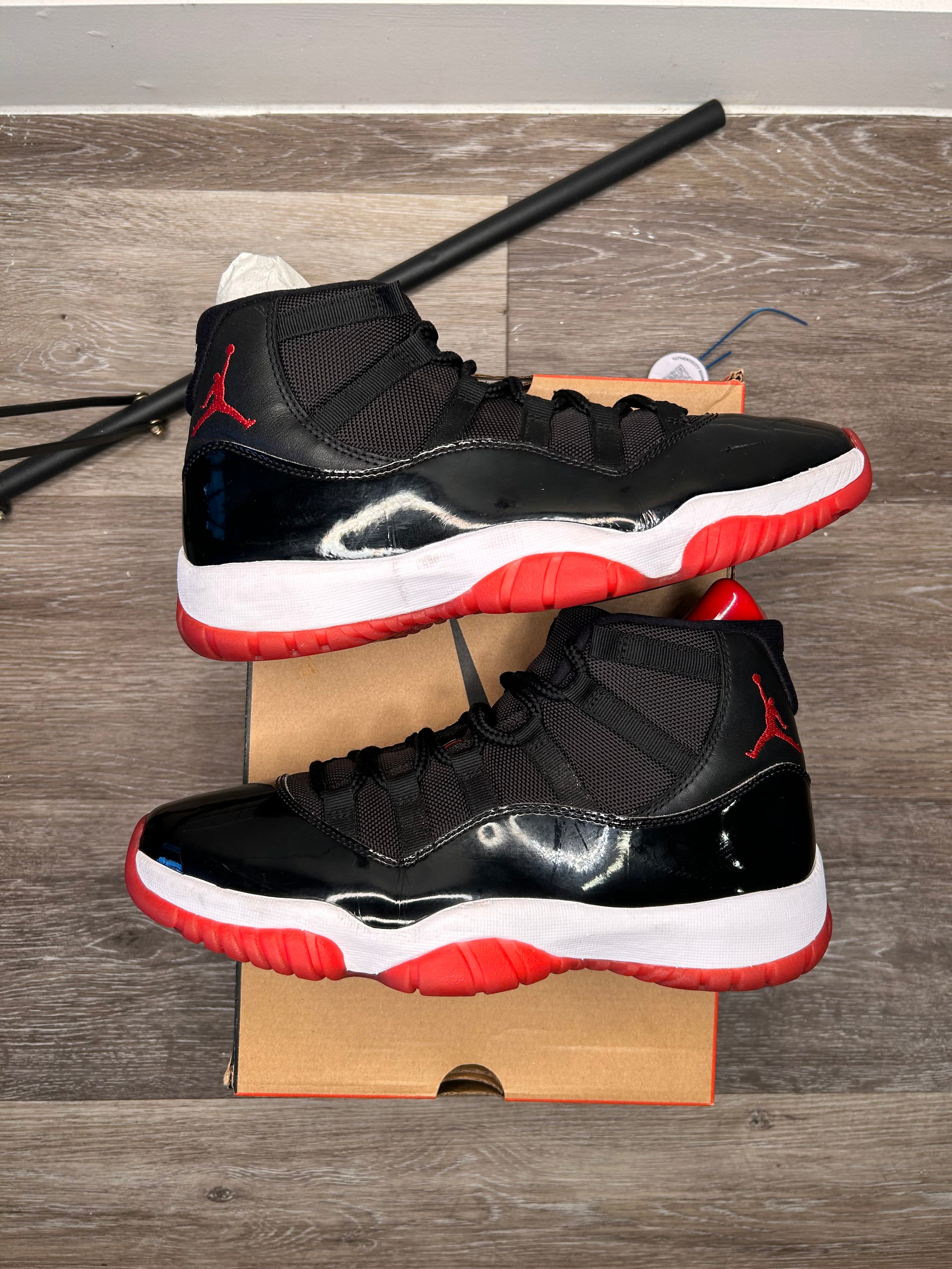Nike Air Jordan 11 Bred (2019) Men's Size 9.5