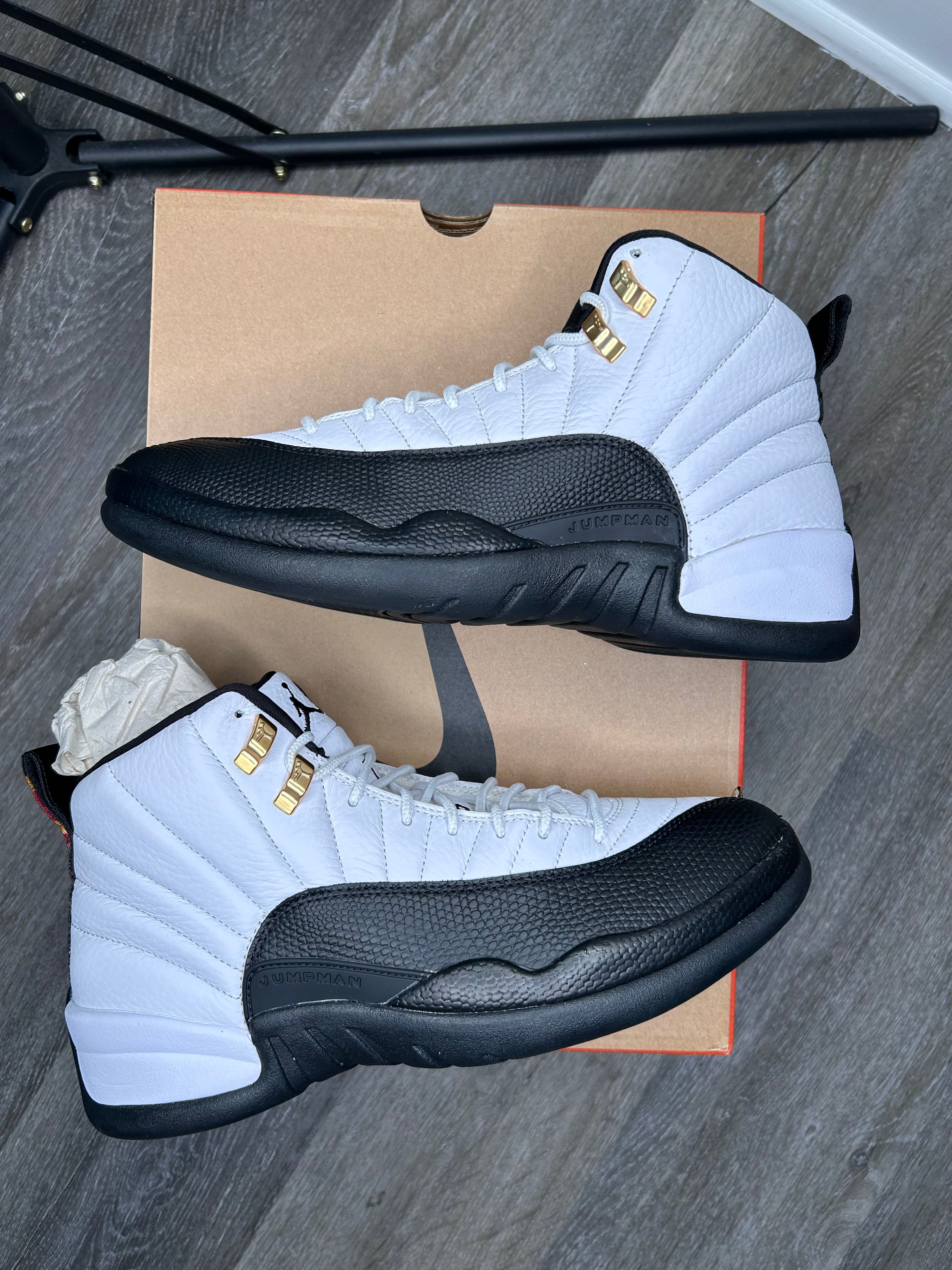 Size 9.5 - Jordan 12 Taxi (2025) CT8013-117