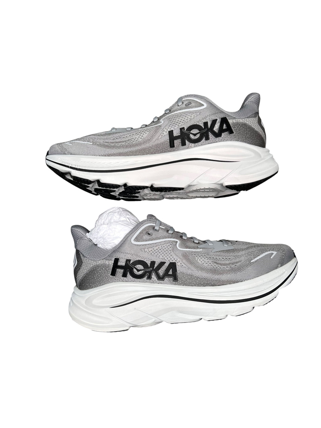 Size 11 - HOKA One One Clifton 10 1162032 STLLR Stellar Grey